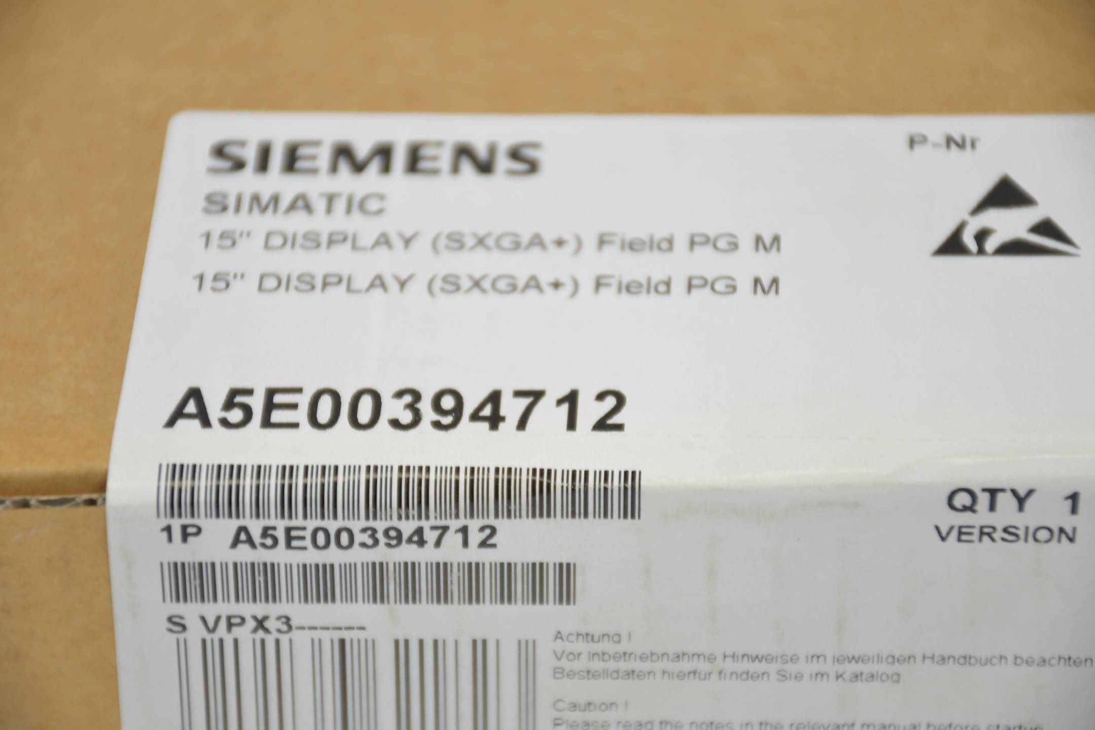 Siemens simatic PG Field PG M/M2 A5E00394712