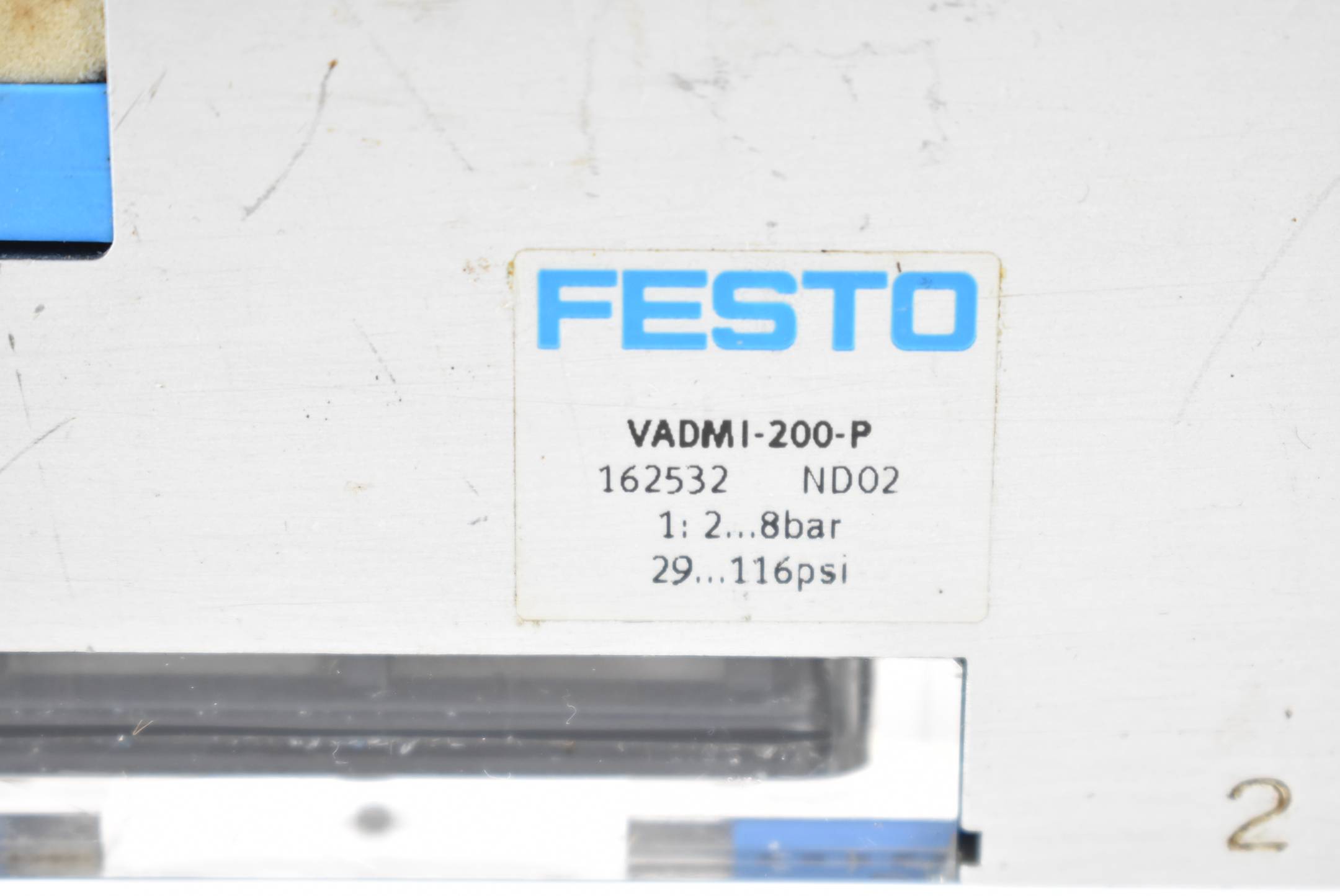 FESTO VADMI-200-P Vakuumsaugdrüse  1:2-8bar ( 162532 )