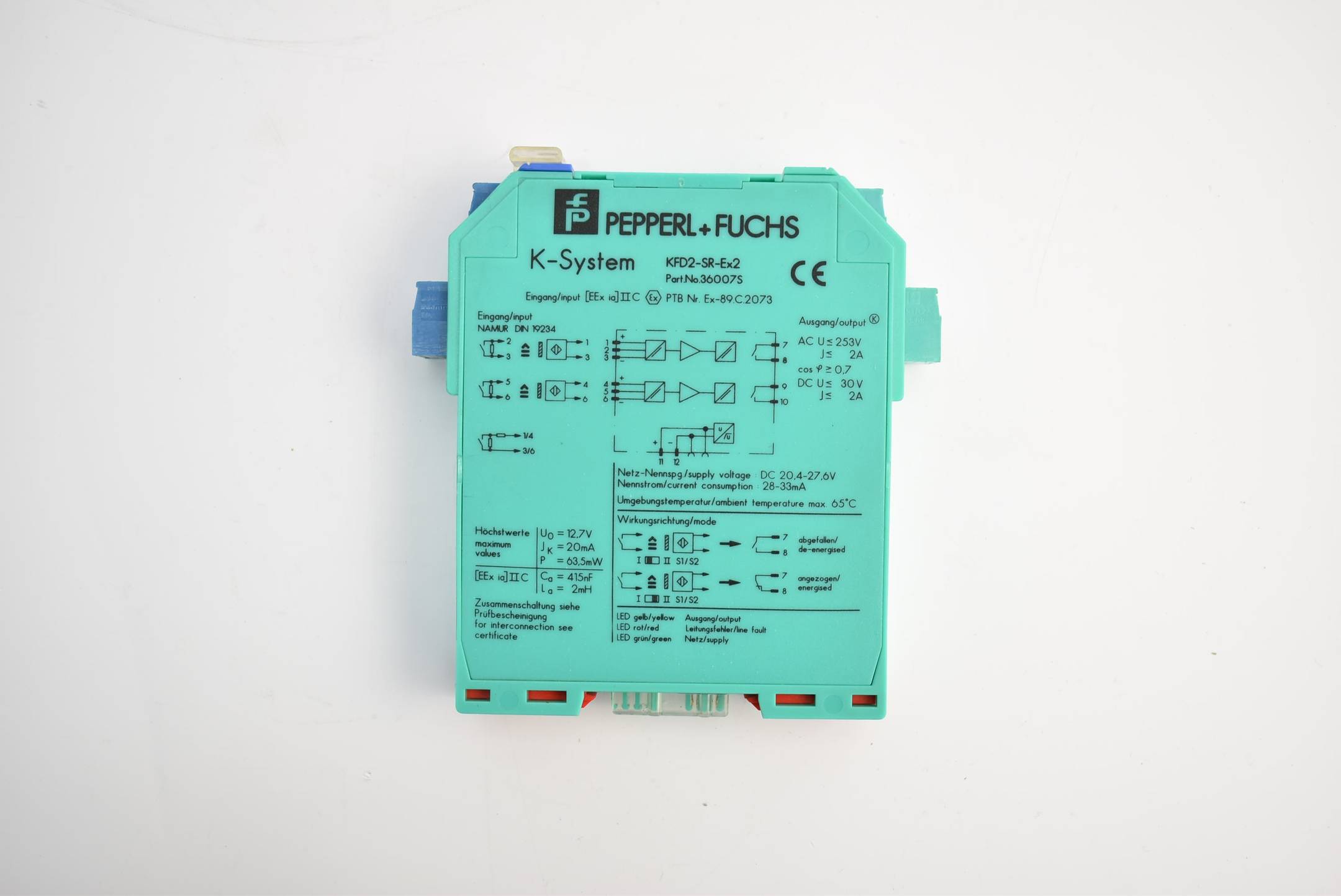 Pepperl+Fuchs Trennungsverstärker KFD2-SR-Ex2 ( 36007S )