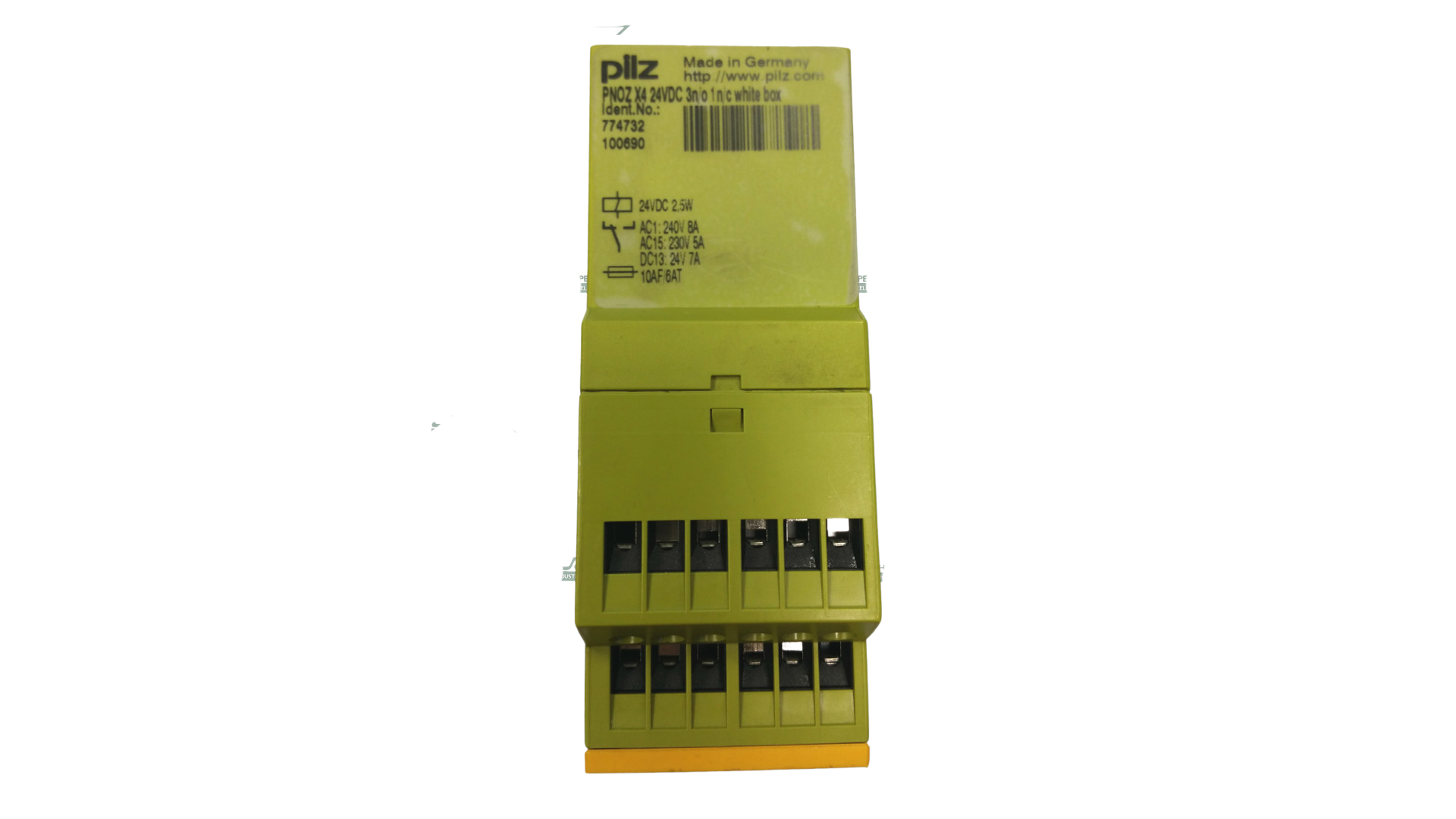 Pilz PNOZ X4 24VDC 3n/o 1n/c white box ( 774732 ) Pilz PNOZ X4 24VDC 3n/o 1n/c white box ( 774732 )
