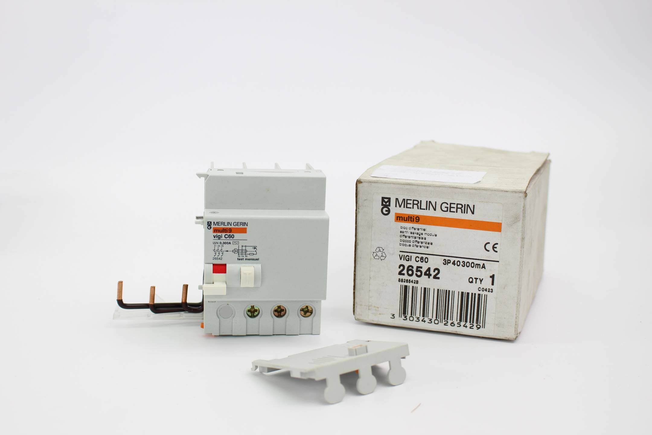 Merlin Gerin Leistungsschutzschalter multi9 VIGI C60 3P40300mA 26542