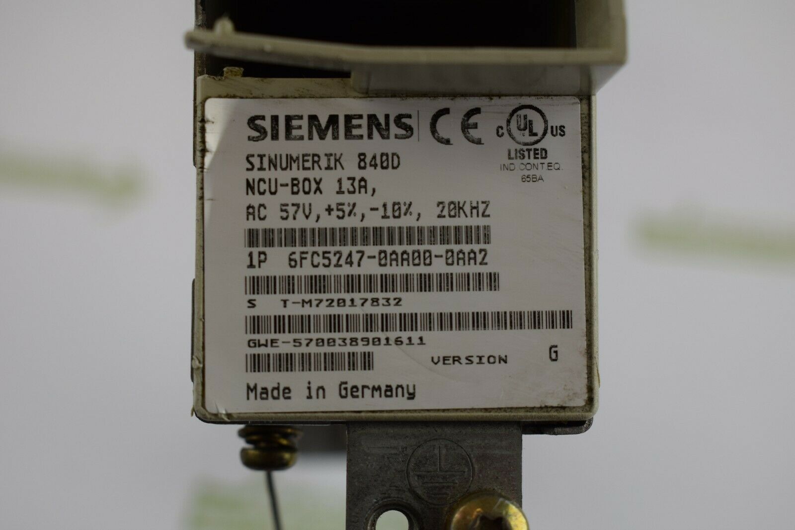 Siemens sinumerik 840D 6FC5 247-0AA00-0AA2 ( 6FC5247-0AA00-0AA2 ) V.G