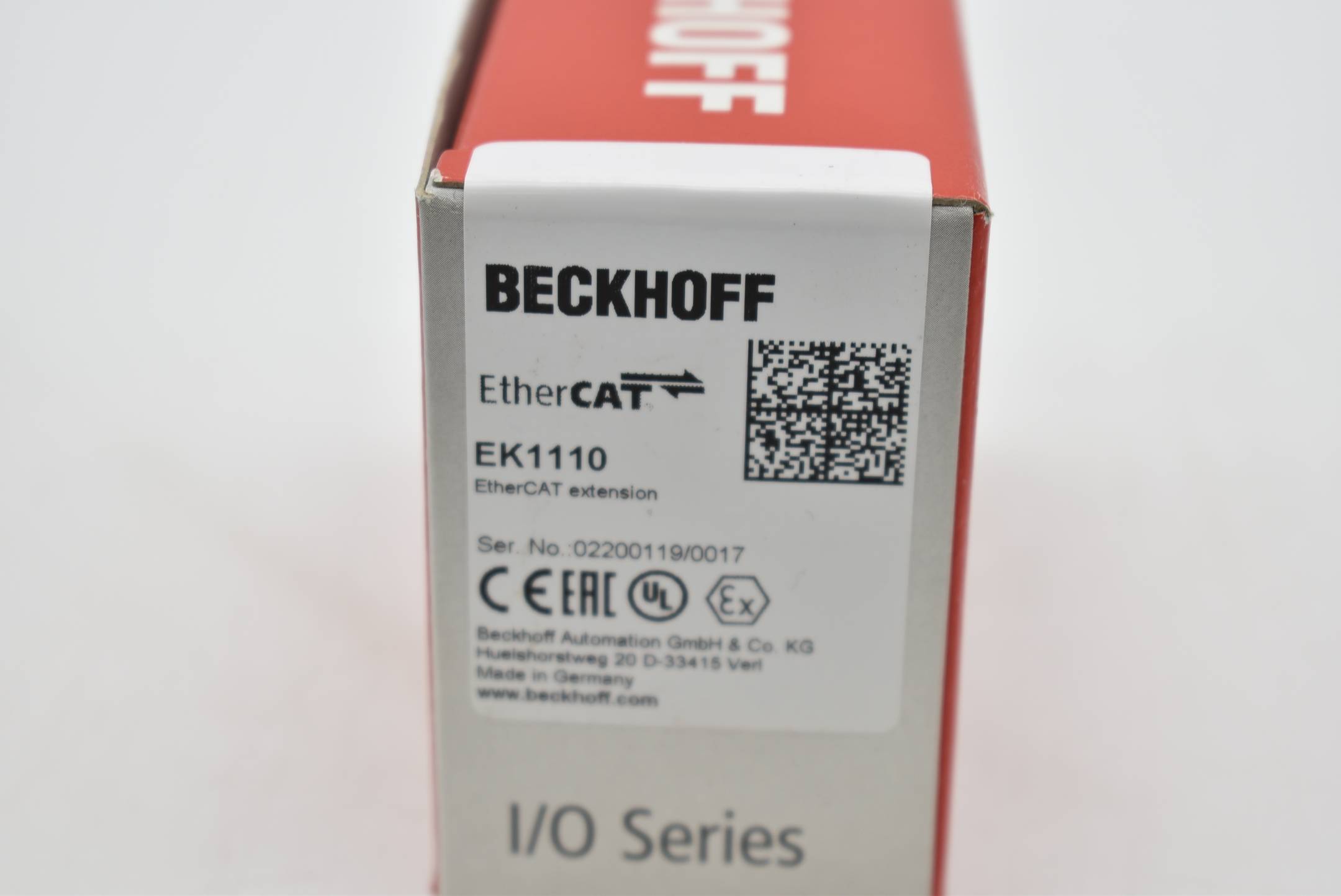 Beckhoff EtherCAT extension EK1110 ( EK 1110 )