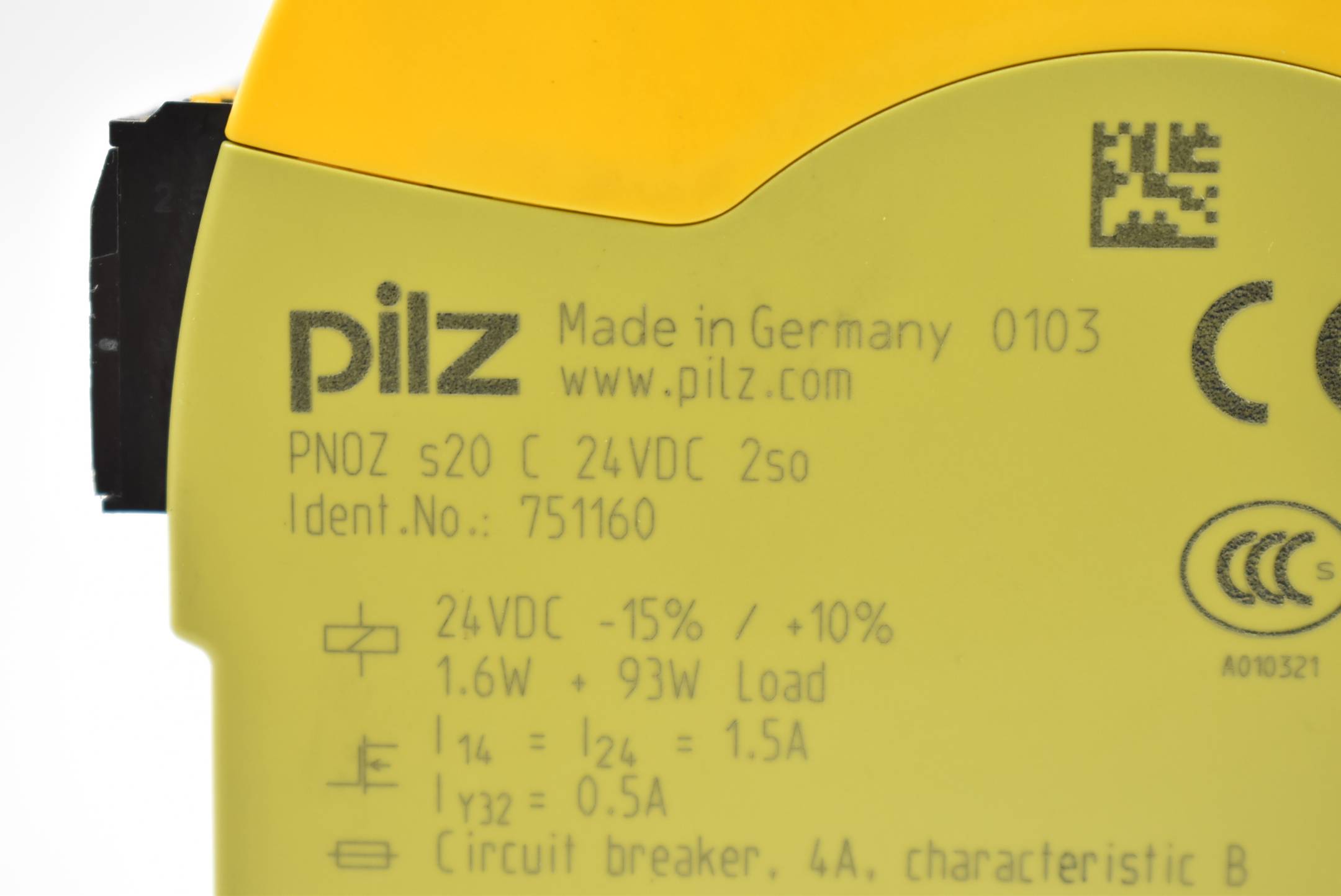 Pilz Sicherheitsschaltgerät PNOZ s20 24VDC 2so ( 751160 )