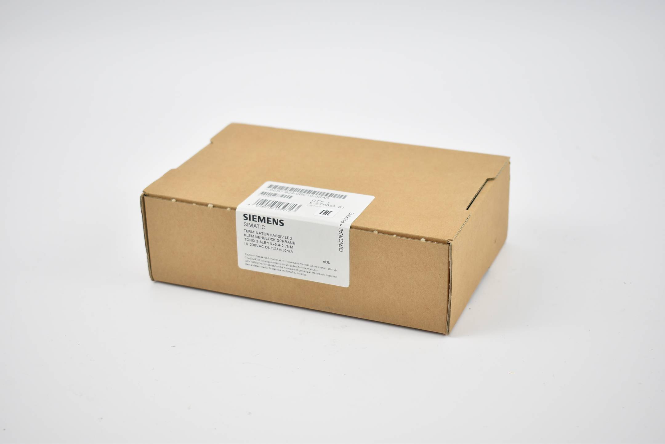 Siemens simatic Anschlussmodul 6ES7 924-0BE10-0BA0 ( 6ES7924-0BE10-0BA0 )