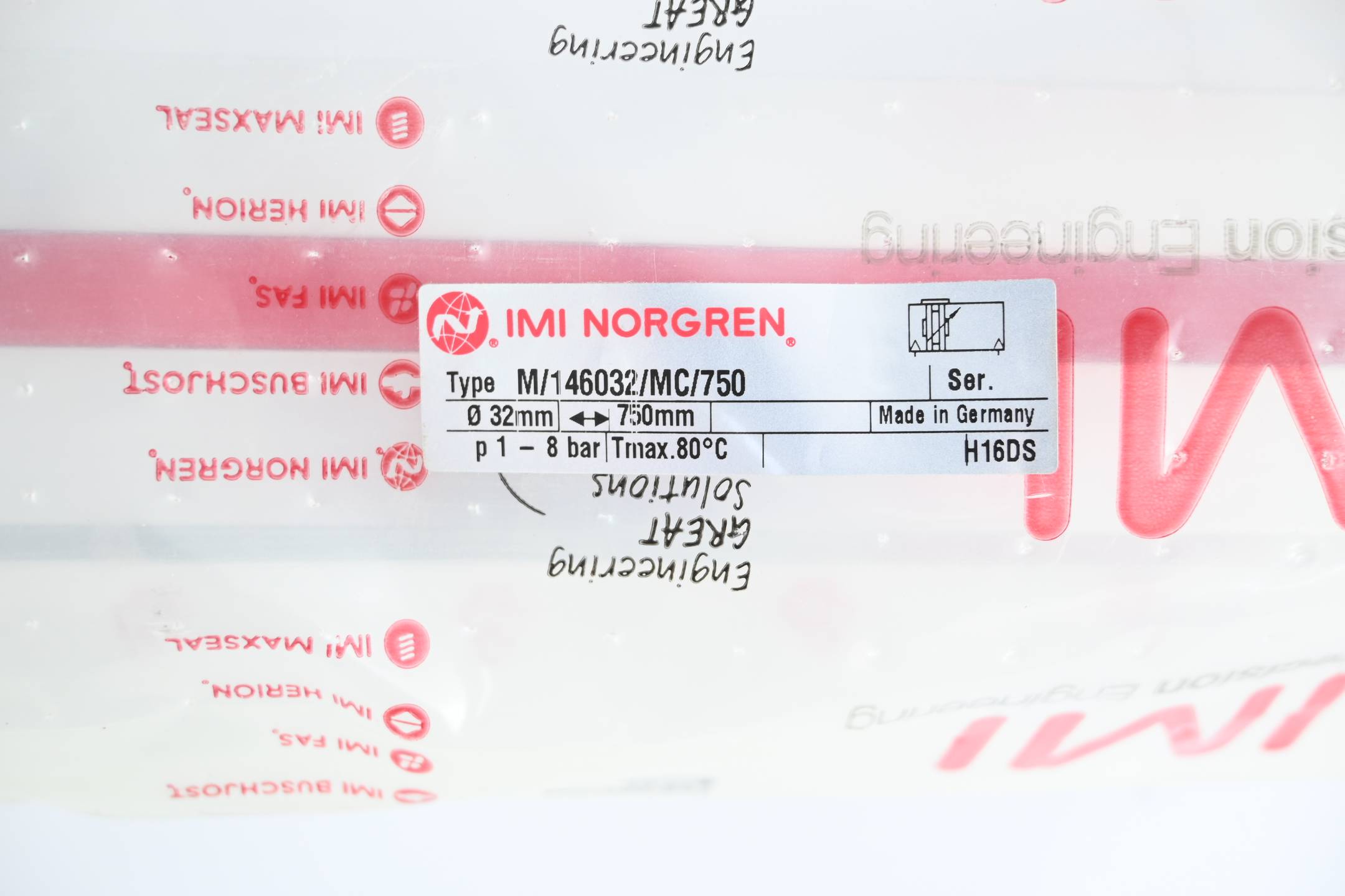 Norgren Zylinder M/146032/MC/750 ( L= 750mm ⌀32mm )