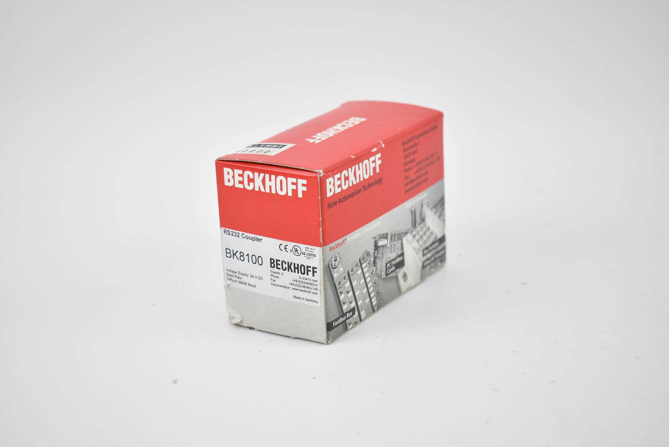 Beckhoff RS232-Buskoppler 24VDC BK8100 ( BK 8100 )