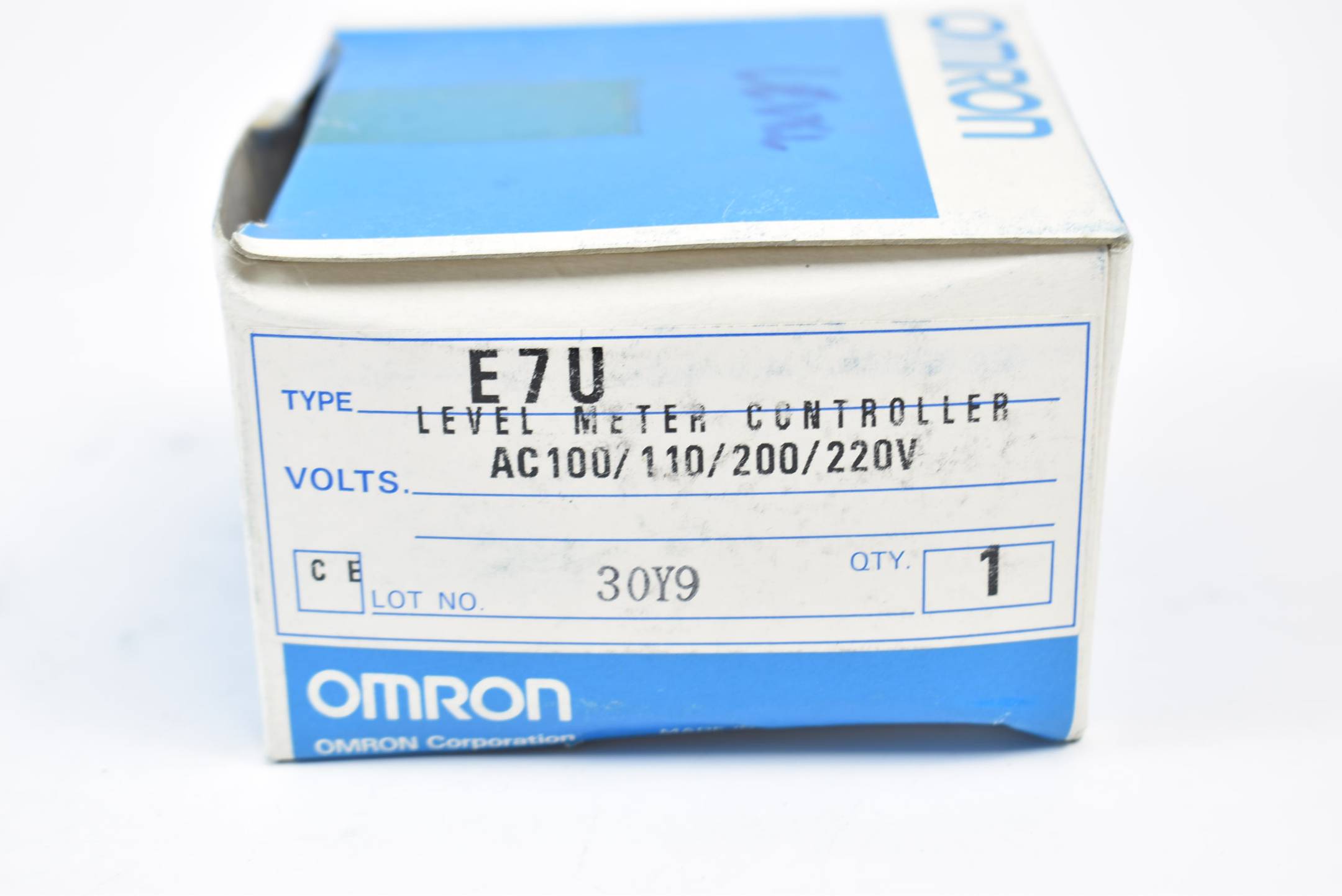 Omron Level Meter Controller Pegelmess-Controller E7U AC 100/110/200/220V