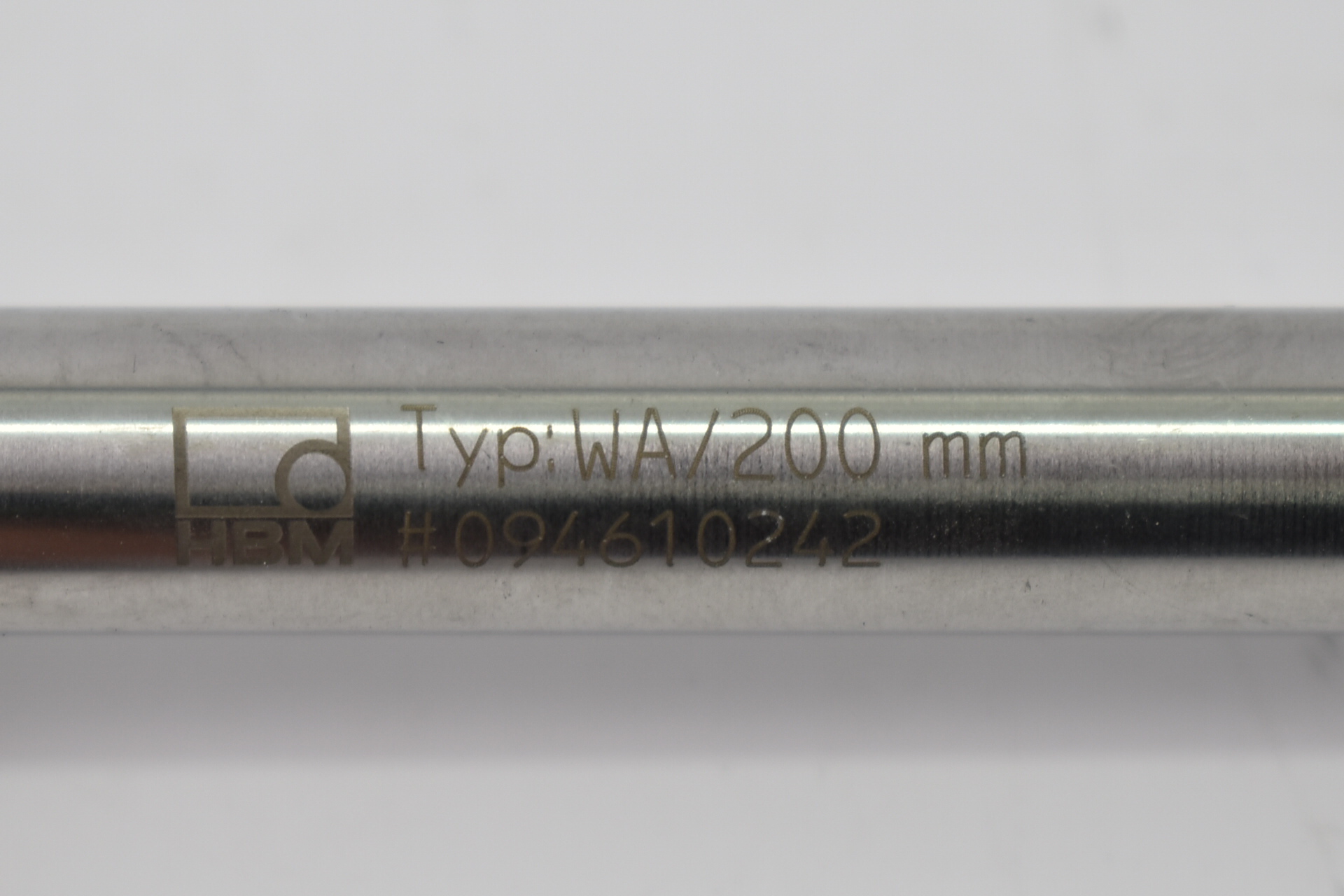 HBM induktiver Wegaufnehmer WA/200mm