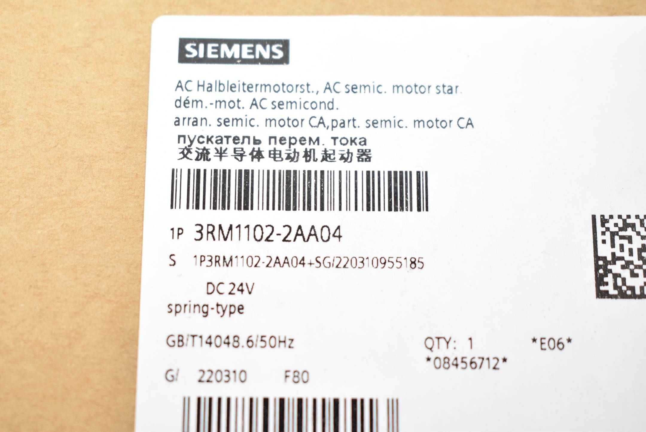 Siemens Sirius Direktstarter Failsafe 3RM1102-2AA04 ( 3RM1 102-2AA04 )