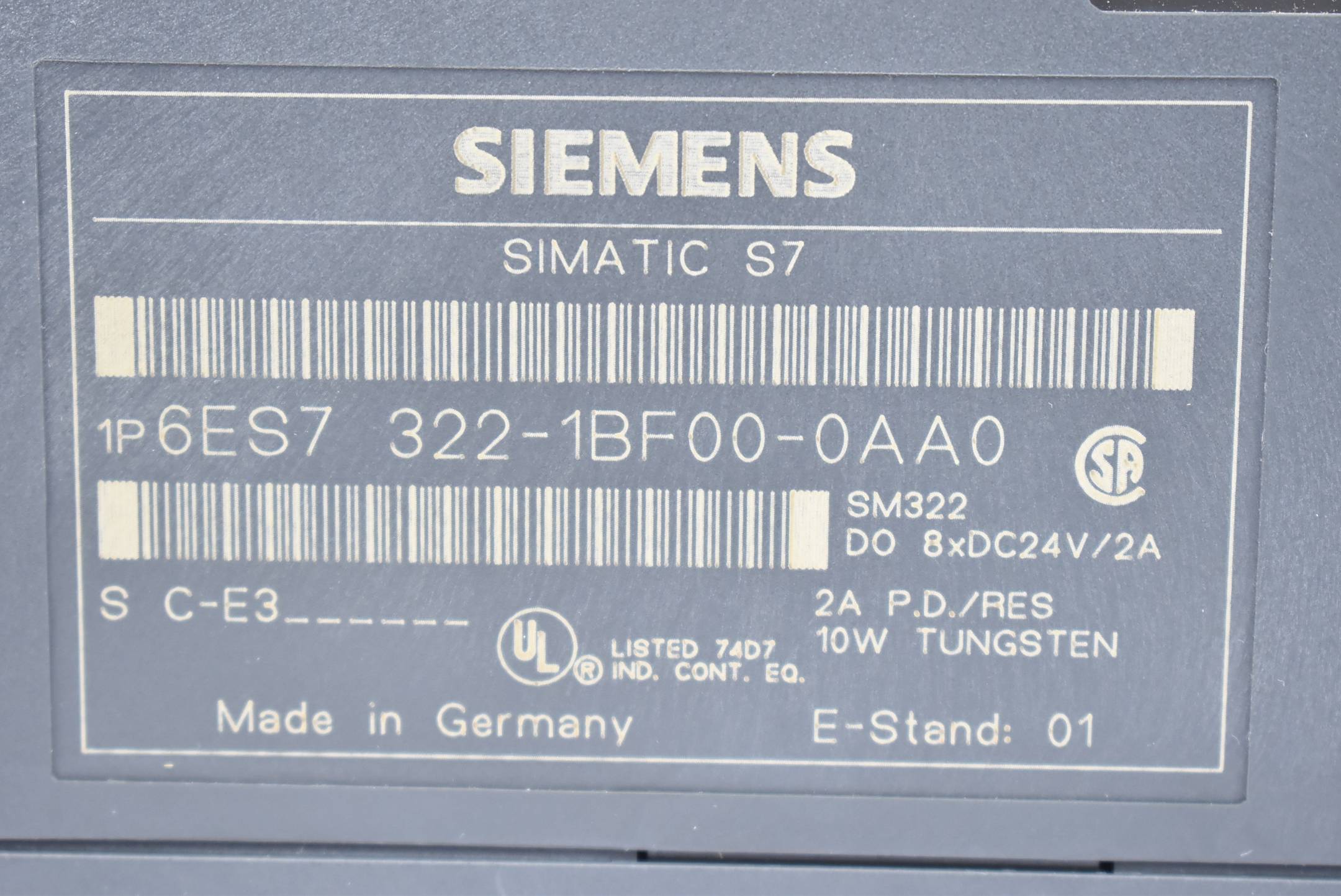Siemens simatic S7-300 digital 6ES7 322-1BF00-0AA0 ( 6ES7322-1BF00-0AA0 )
