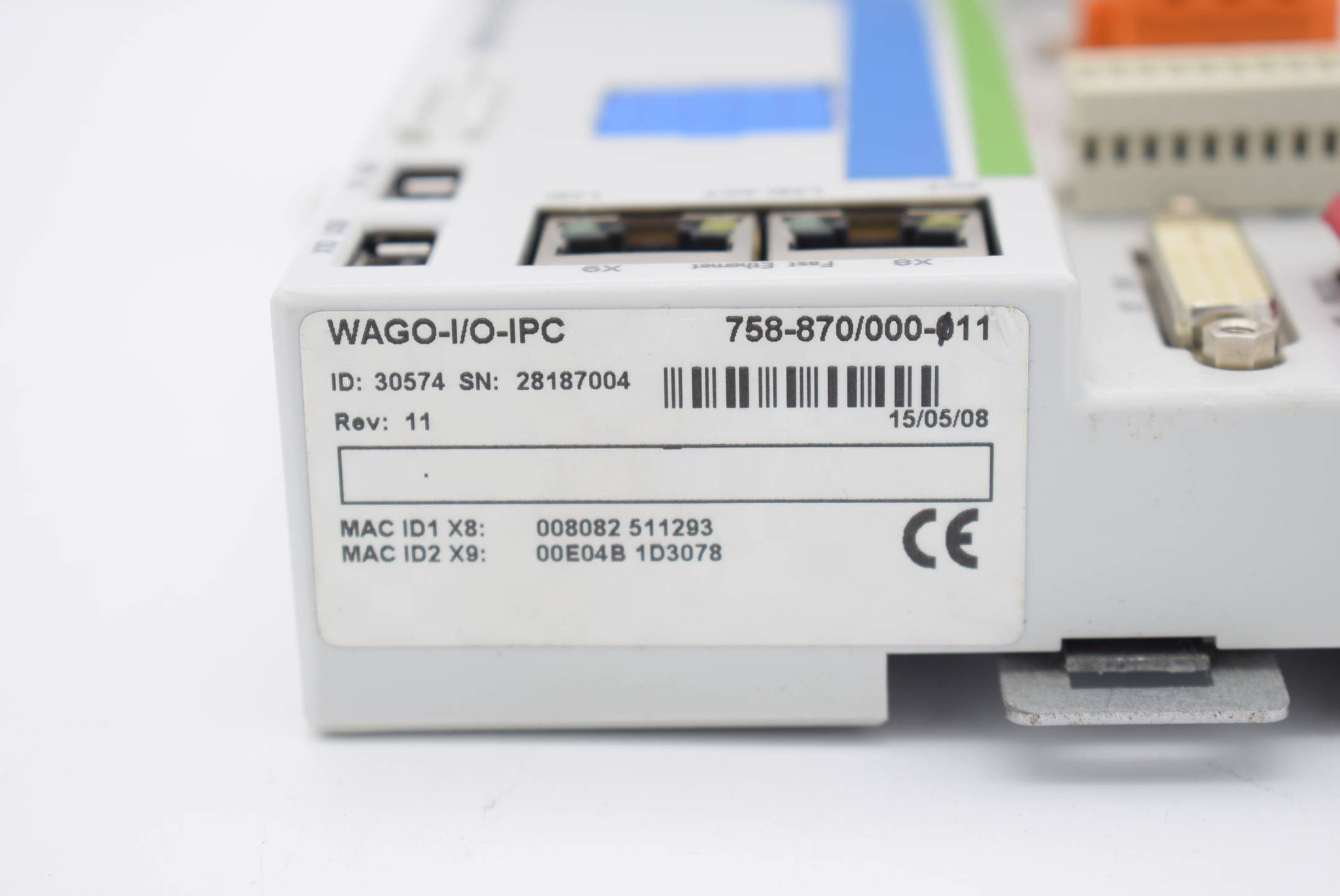 WAGO Serie 758 Wago-I/O-IPC Kompakt-Industrie PC 758-870/0000-11