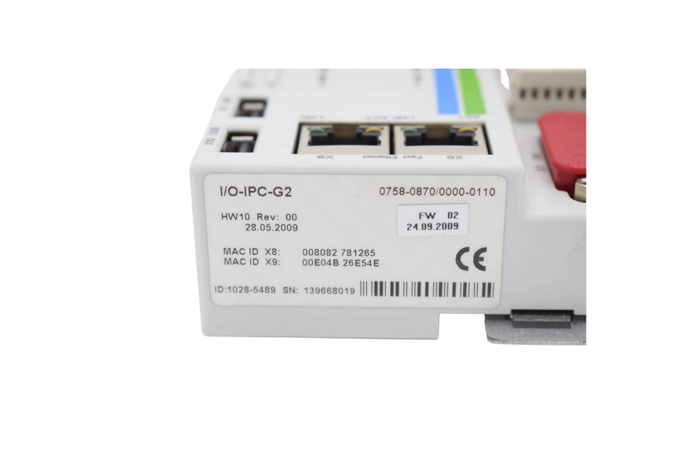 WAGO Serie 758 Wago-I/O-IPC-G2 Kompakt-Industrie PC 0758-0870/0000-0110 WAGO Serie 758 Wago-I/O-IPC-G2 Kompakt-Industrie PC 0758-0870/0000-0110