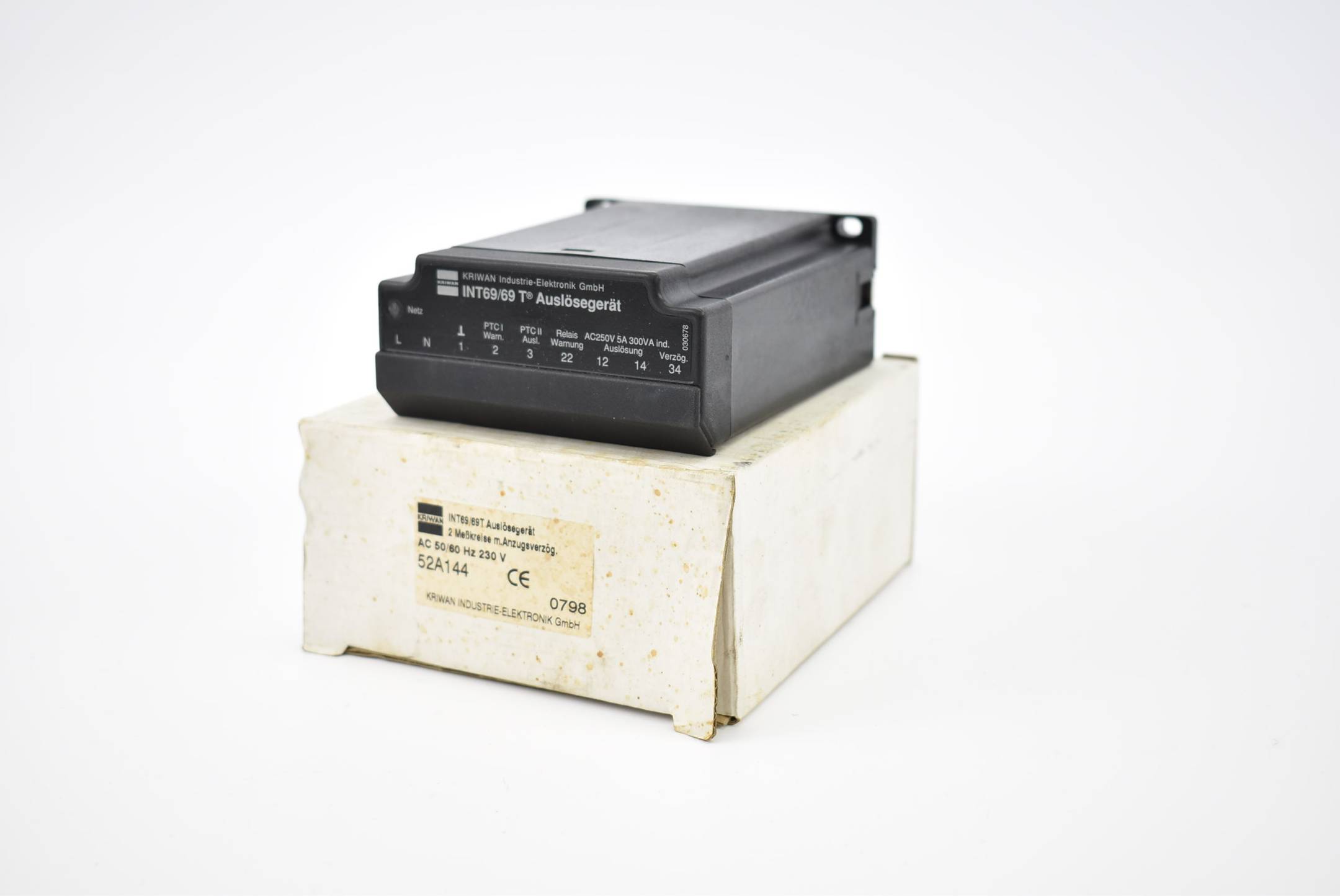 Kriwan INT59/69T Auslösegerät AC 50/60Hz 230V 52A144
