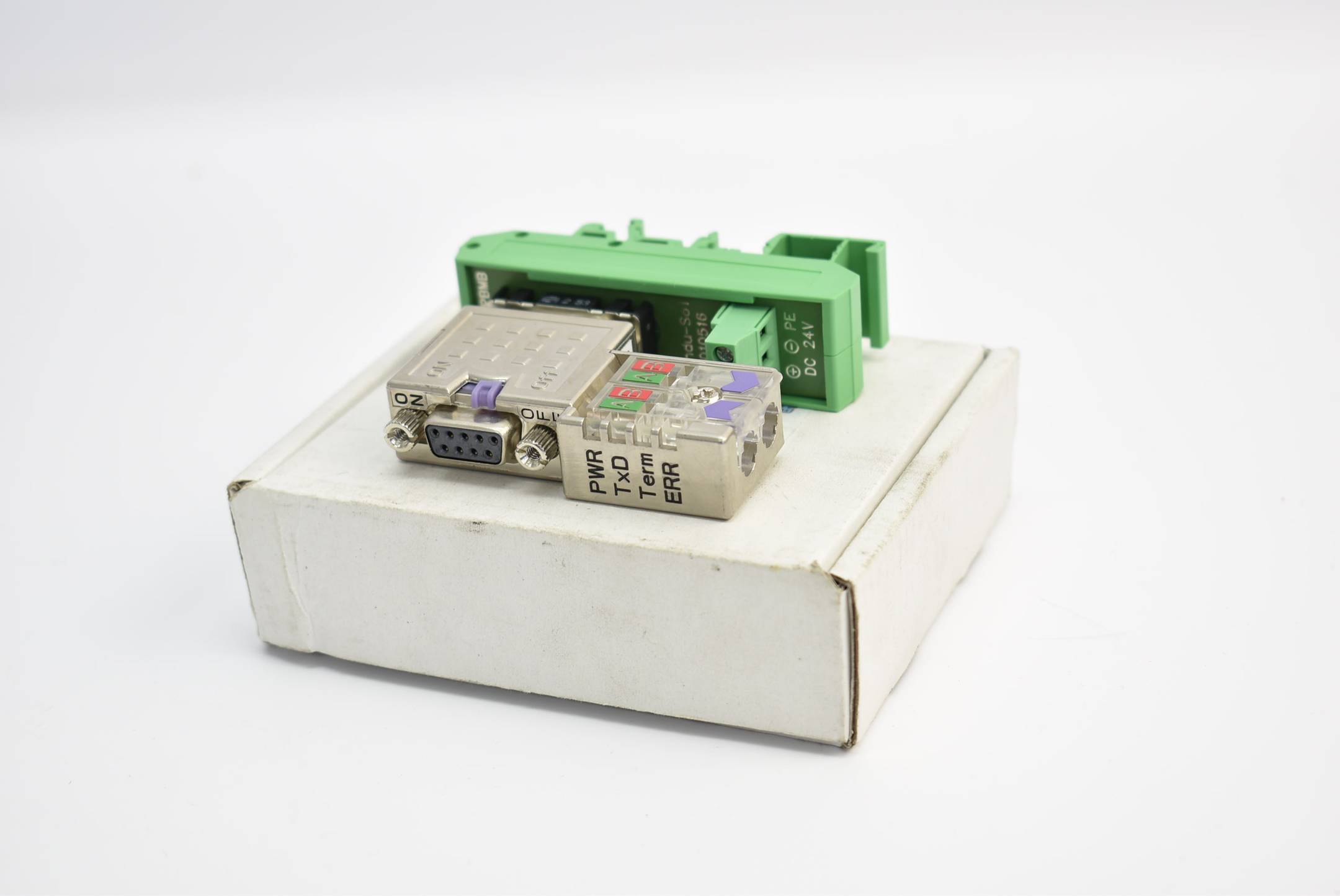Indu-Sol Profibus Messadapter PBMA/ Aktiver Busabschluss IP20 Art:Nr: 010515