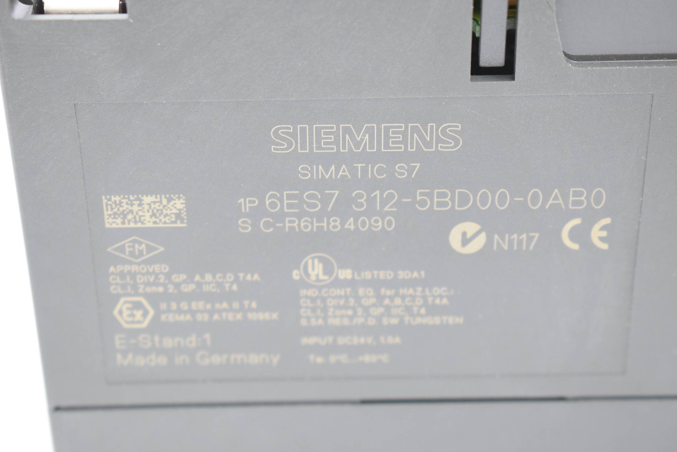 Siemens simatic S7 6ES7 312-5BD00-0AB0 ( 6ES7312-5BD00-0AB0 )