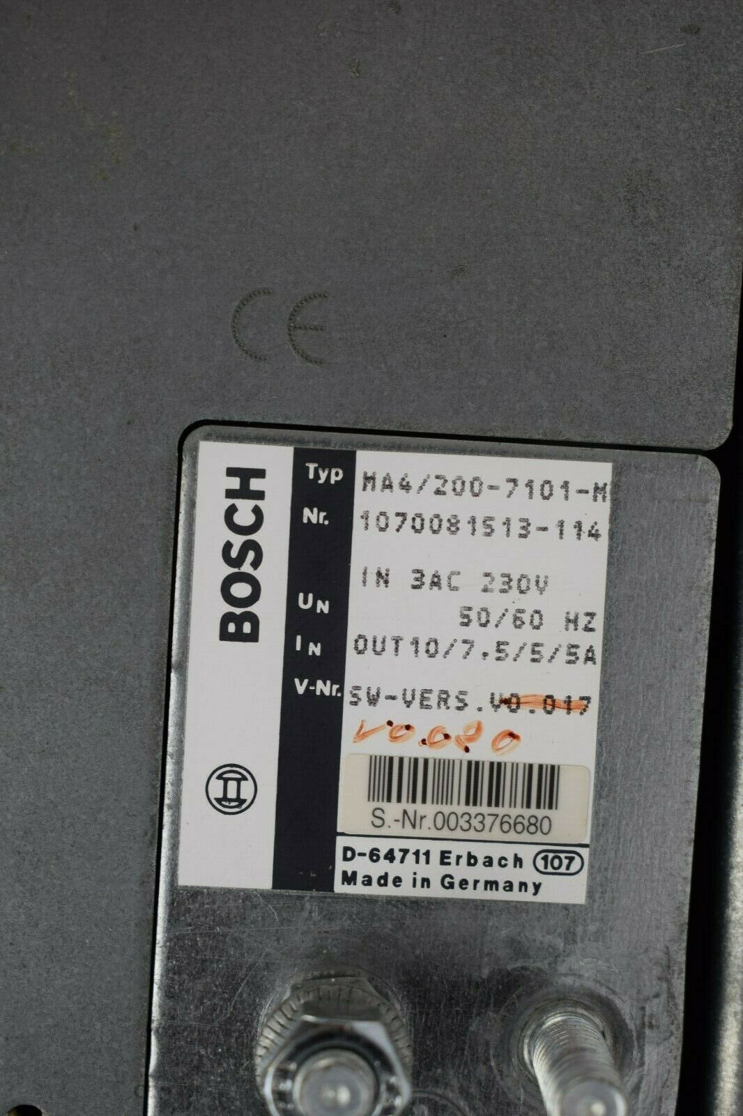 Bosch MA4/200-7101-M