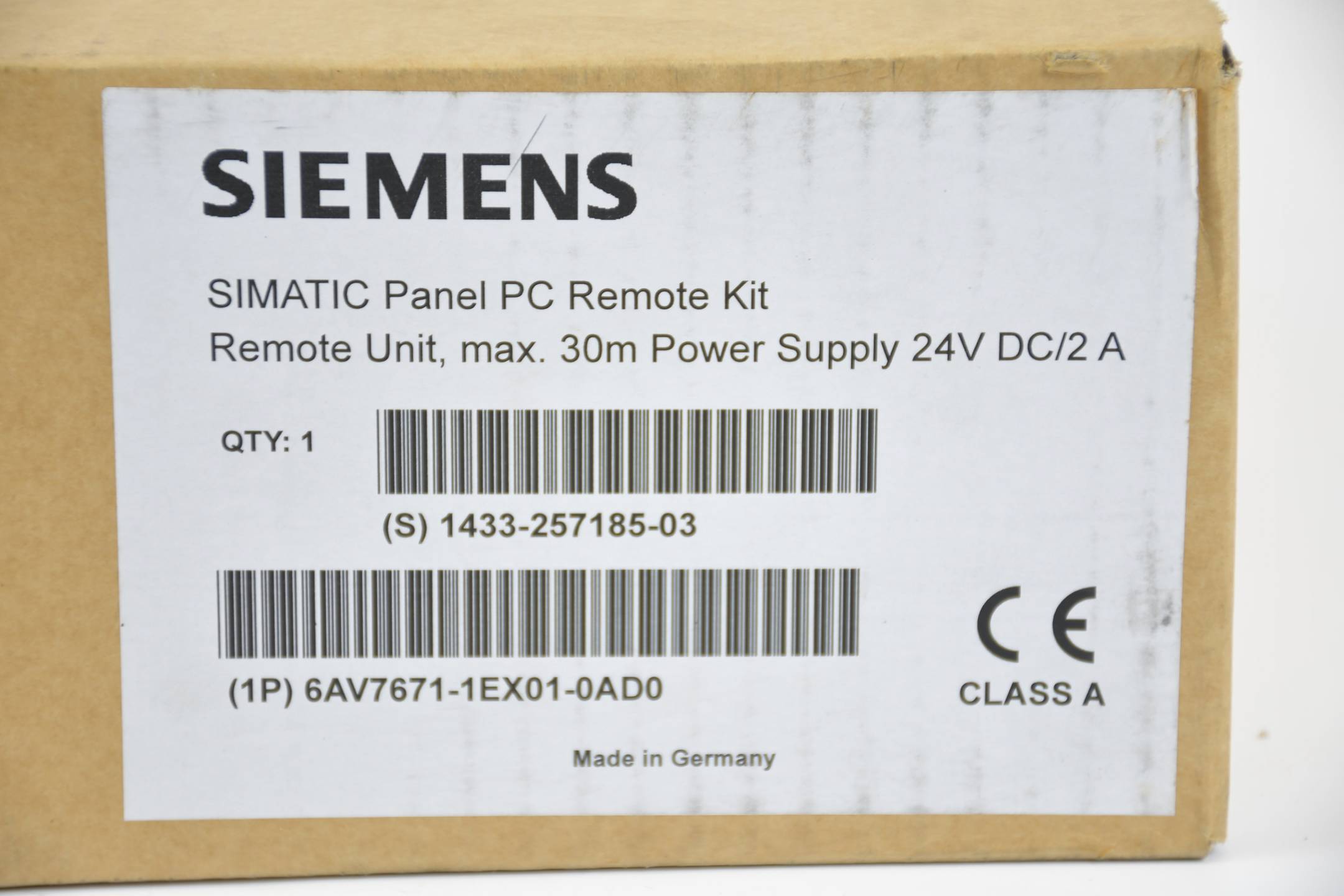 Siemens simatic Panel PC Remot-Kit 6AV7671-1EX01-0AD0 ( 6AV7 671-1EX01-0AD0 )