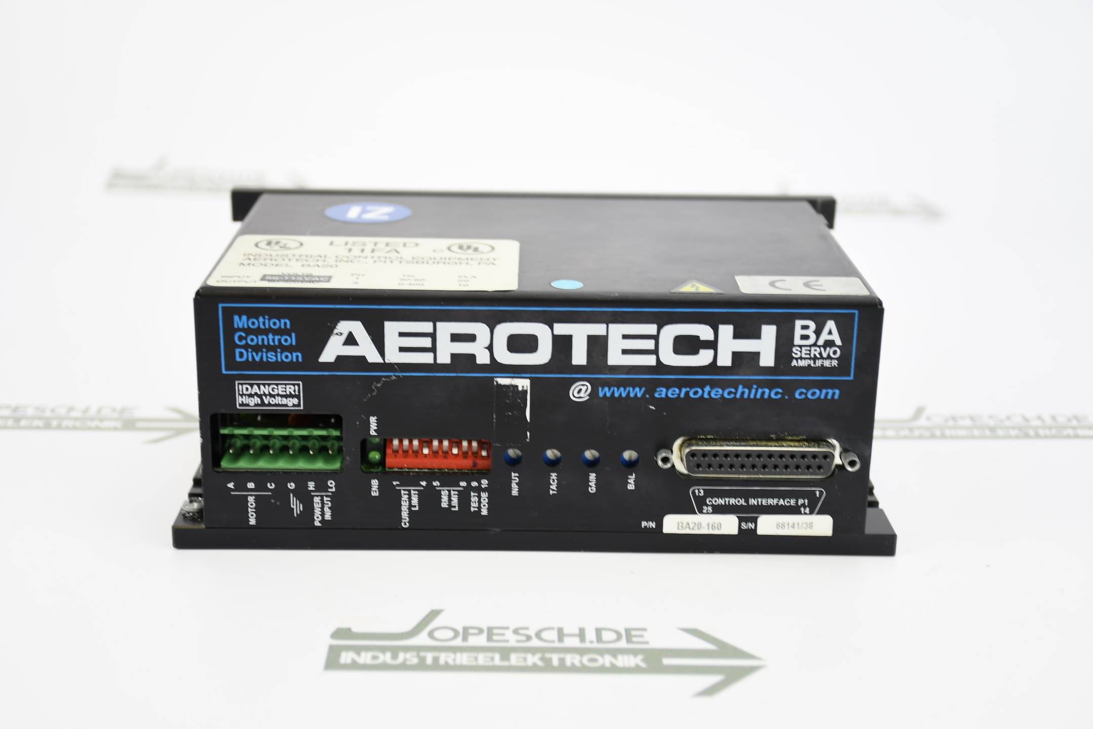 Aerotech BA Servo Amplifier BA20 Series ( BA20-160 )