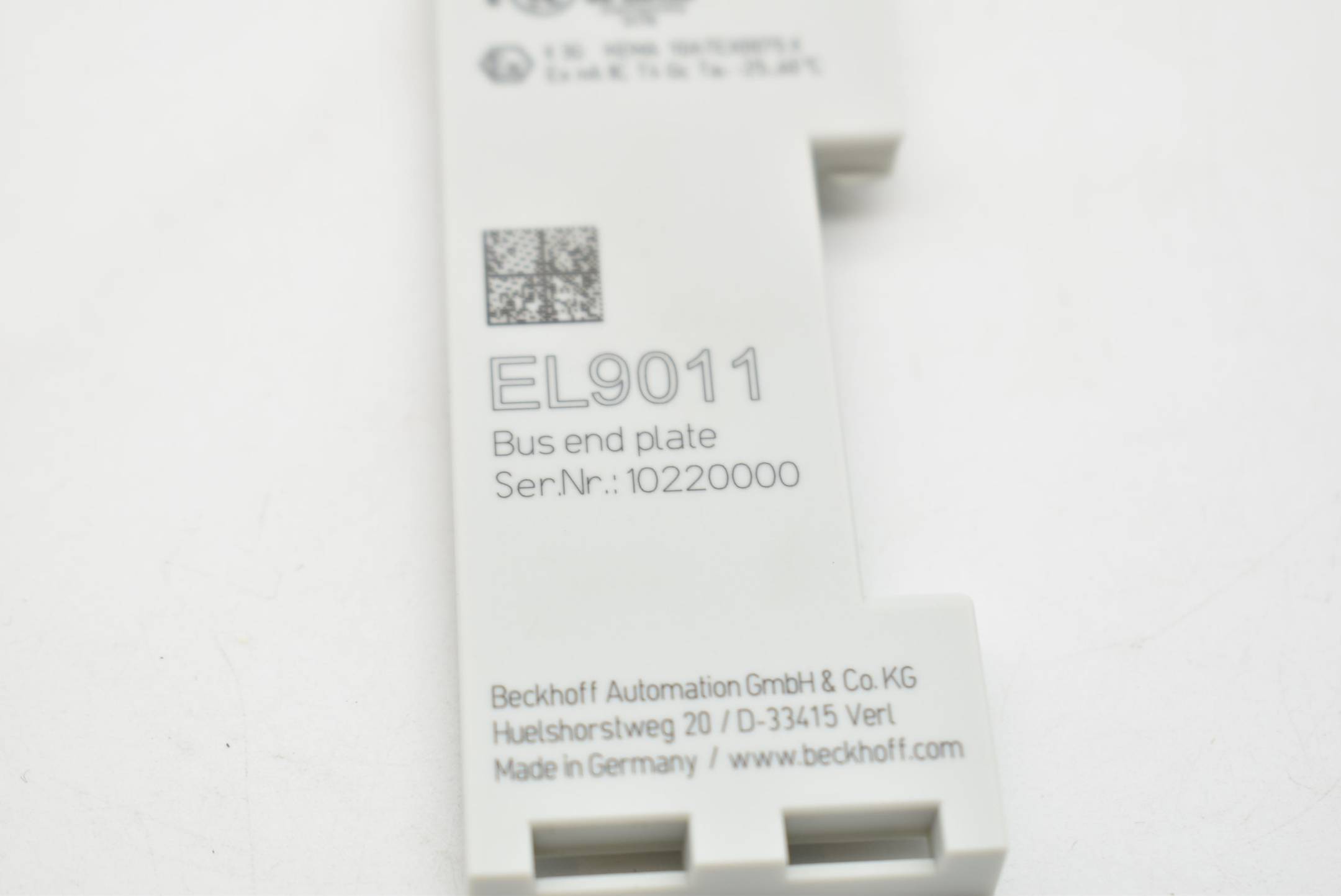 Beckhoff Bus Endplatte EL9011 ( EL 9011 )