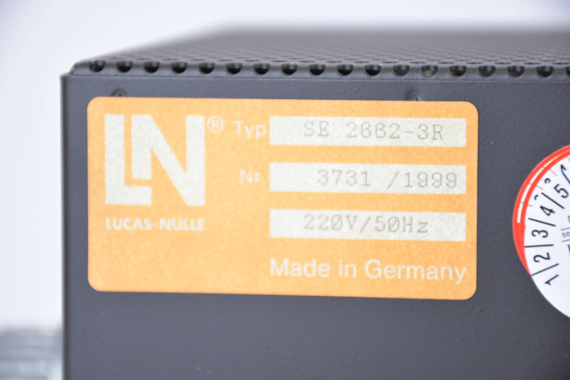 LN Lucas-Nülle Magnetpulverbremse SE 2662-3R