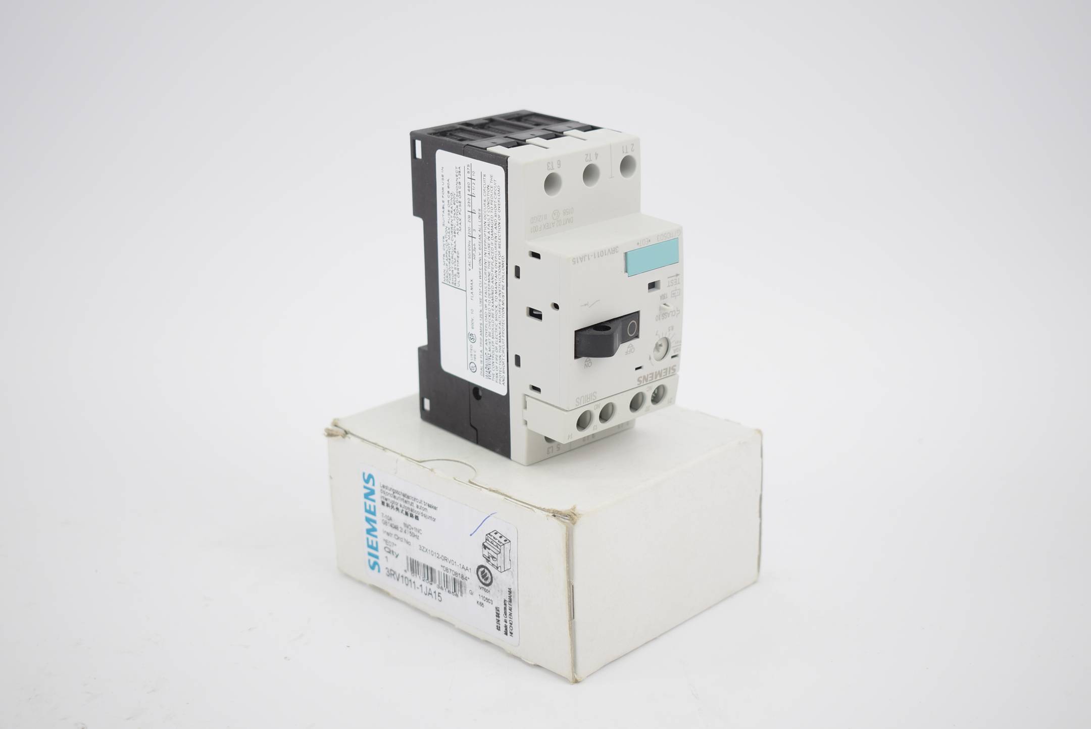 Siemens Leistungsschalter Sirius 3RV1011-1JA15 ( 3RV1 011-1JA15 )