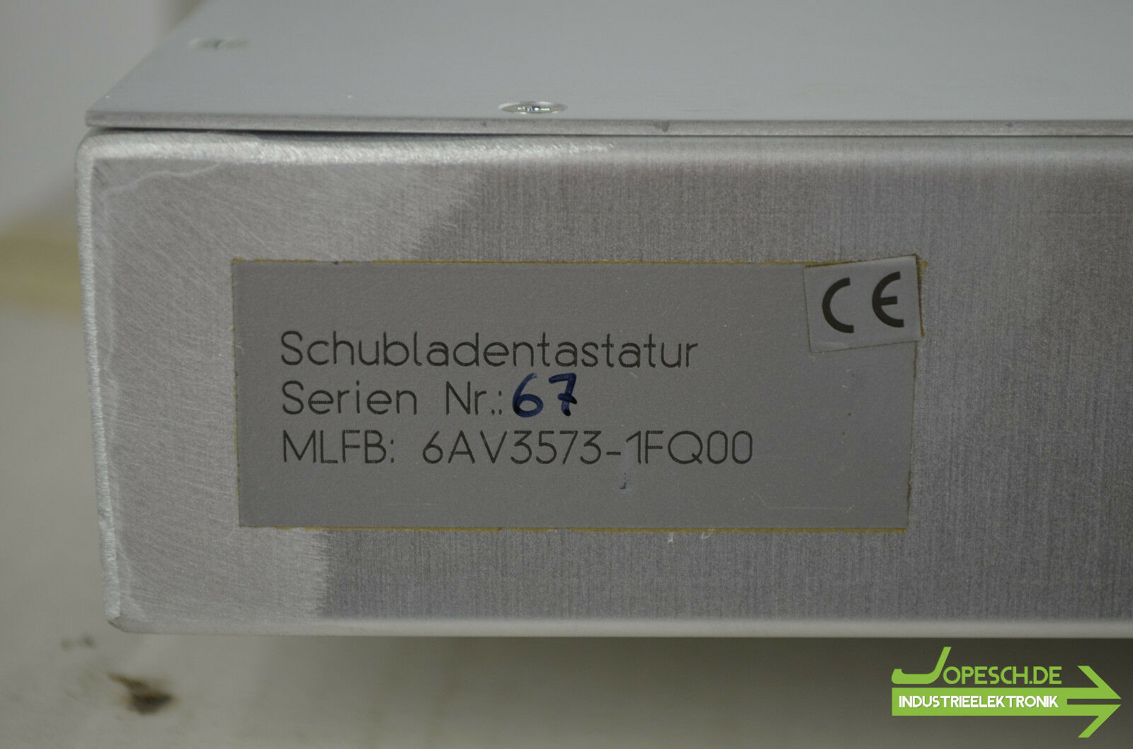 Siemens Coros Schubladentastatur 6AV3573-1FQ00 ( 6AV3 573-1FQ00 )