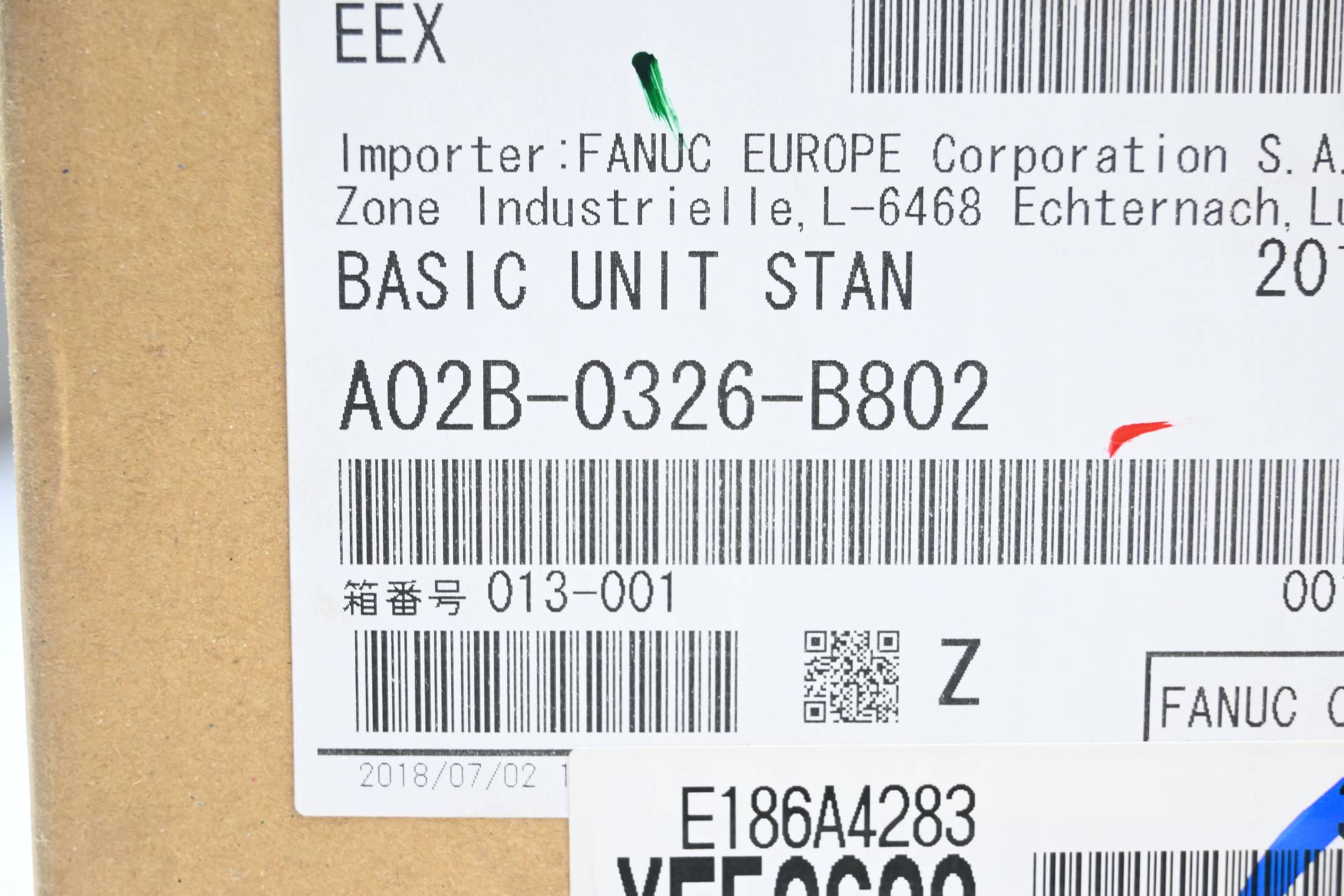 Fanuc Base Unit 31I-B5 A02B-0326-B802