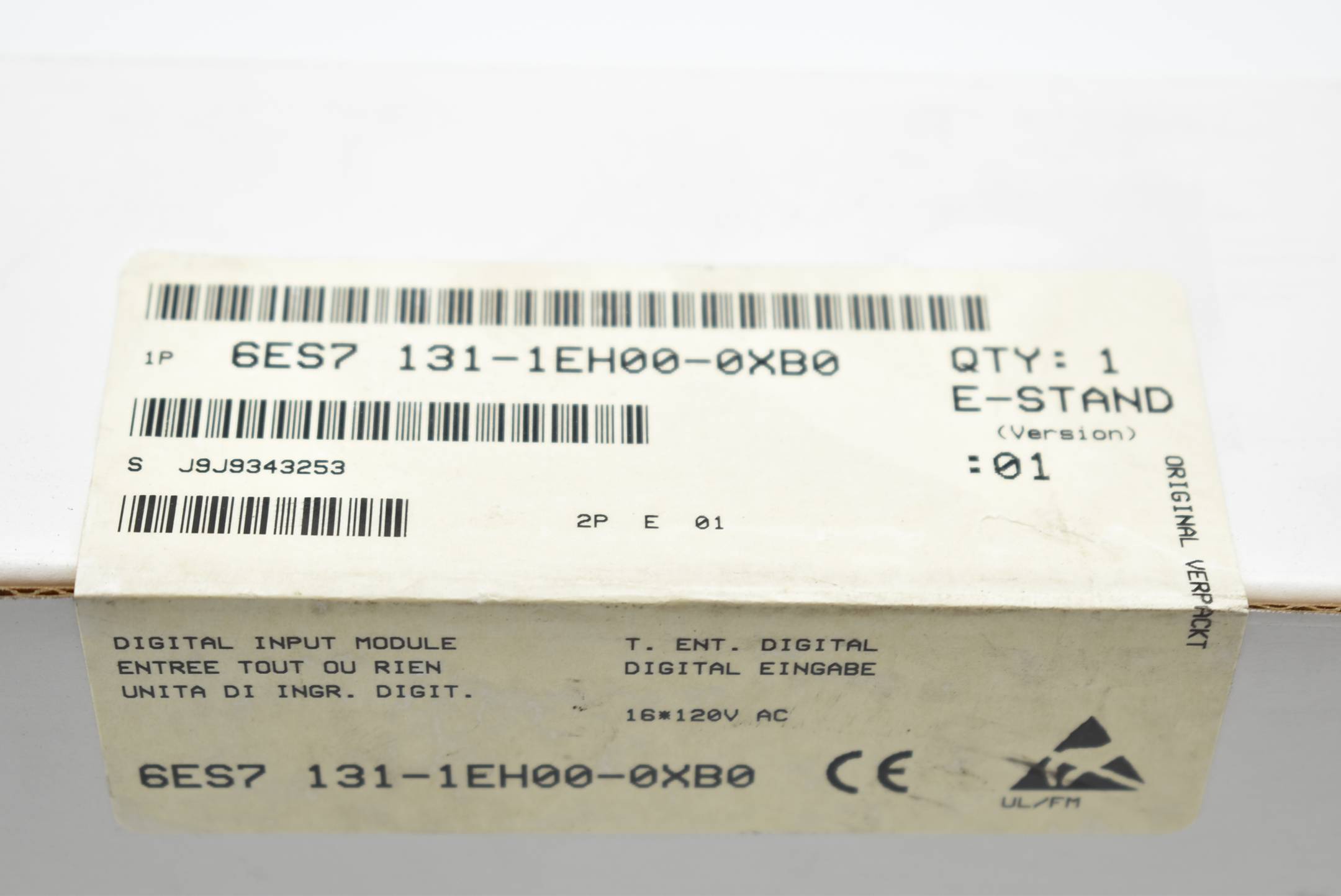 Siemens Simatic S7 ET 200L 6ES7 131-1EH00-0XB0 ( 6ES7131-1EH00-0XB0 ) E1