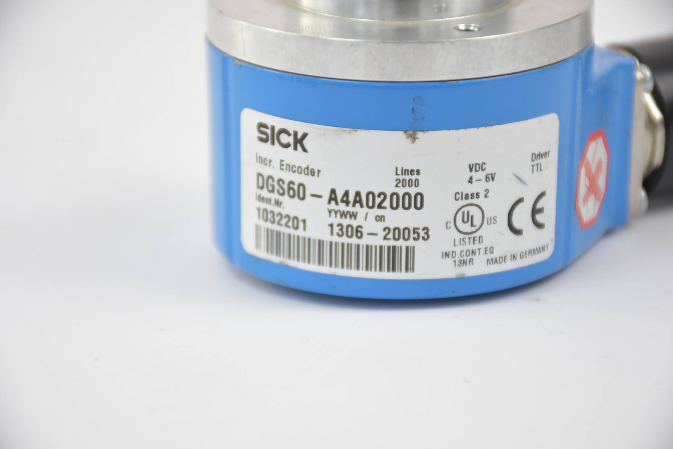 Sick Incremental Encoder DGS60-A4A02000 ( 1032201 )