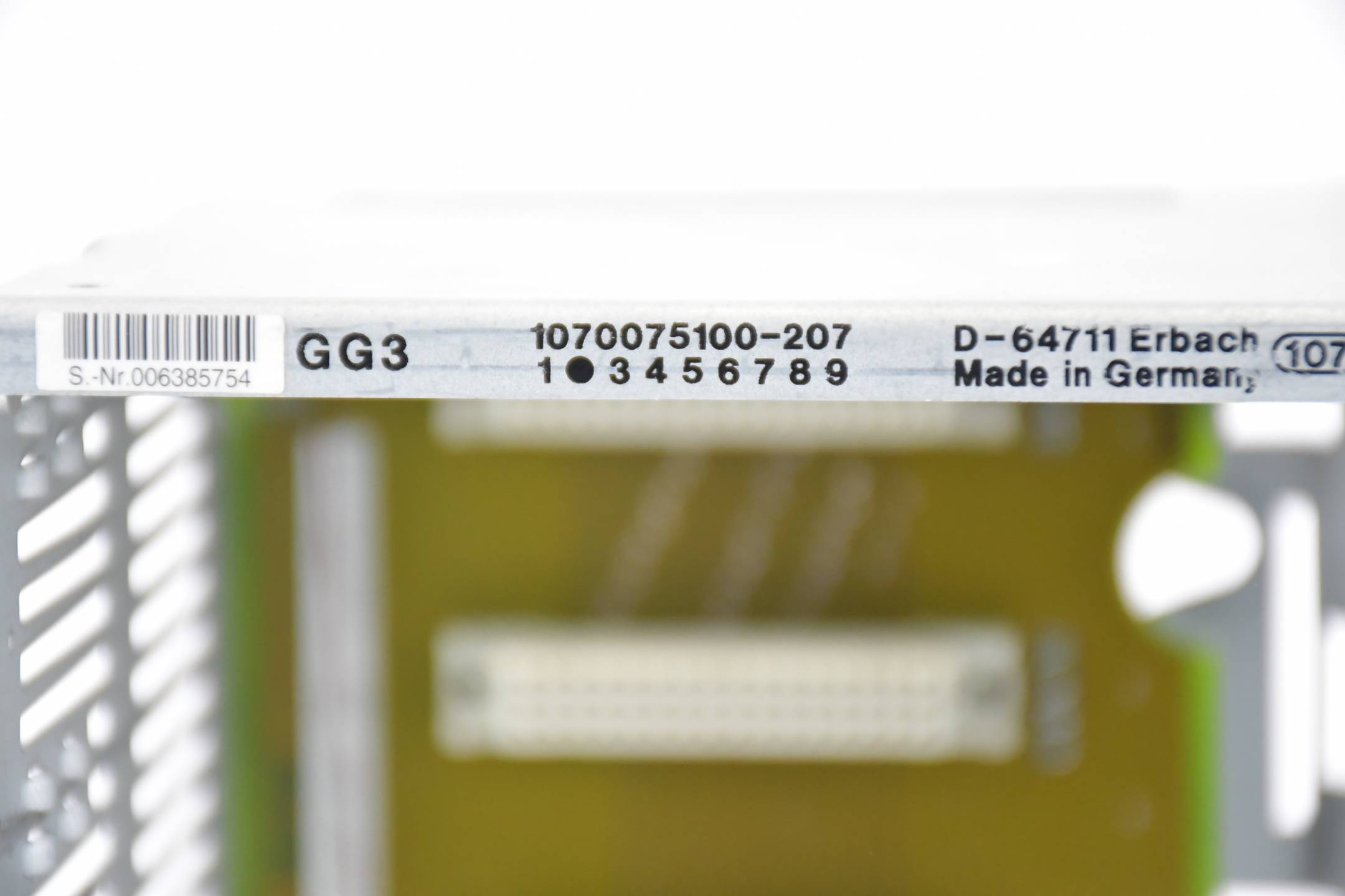 Bosch Indramat Rexroth SPS CL200 Rack GG3 1070075100-207 ( 075095-201 )