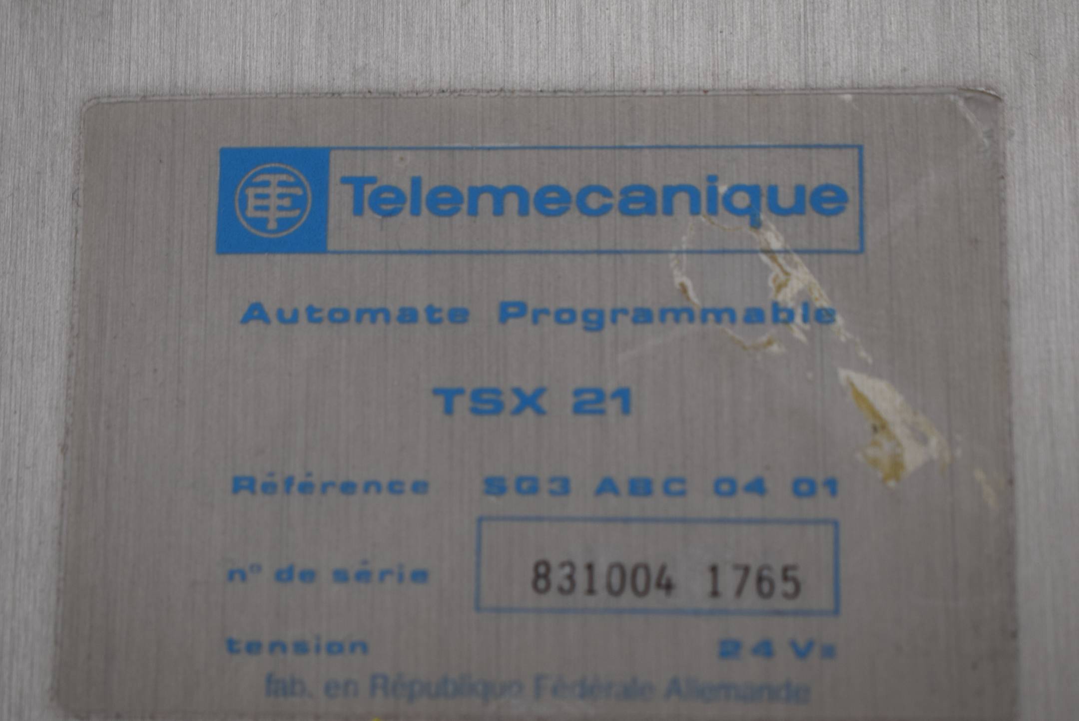 Telemecanique Automation Programmable TSX 21