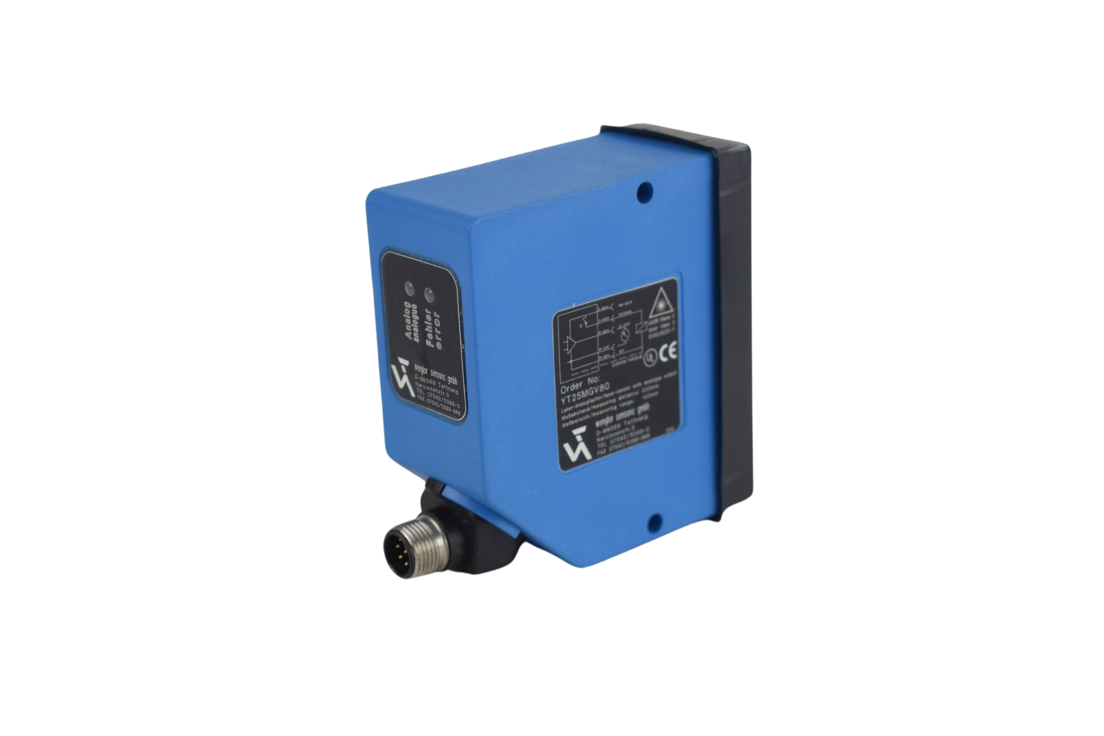Wenglor Laser Sensor Reflexionstaster YT25MGV80