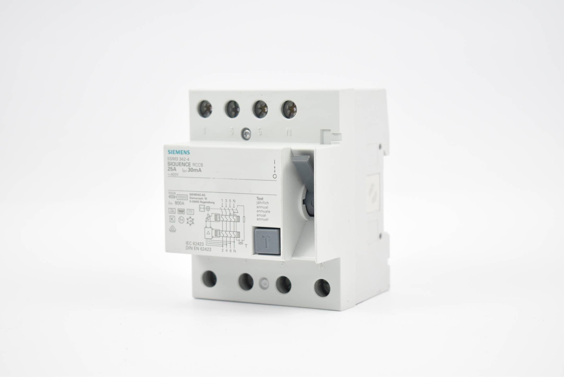 Siemens Siquence FI-Schutzschalter 5SM3342-4 ( 5SM3 342-4)