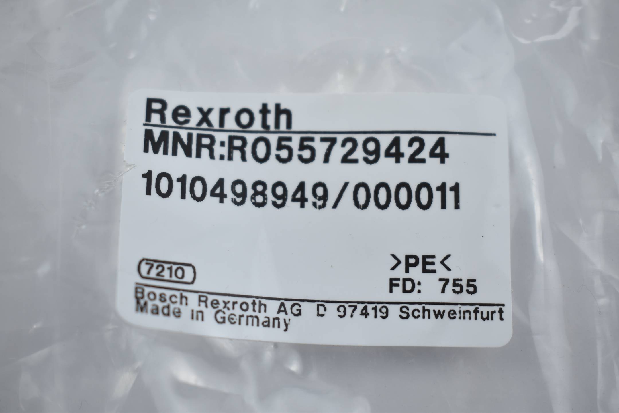 Bosch Rexroth Zubehör für R055729424