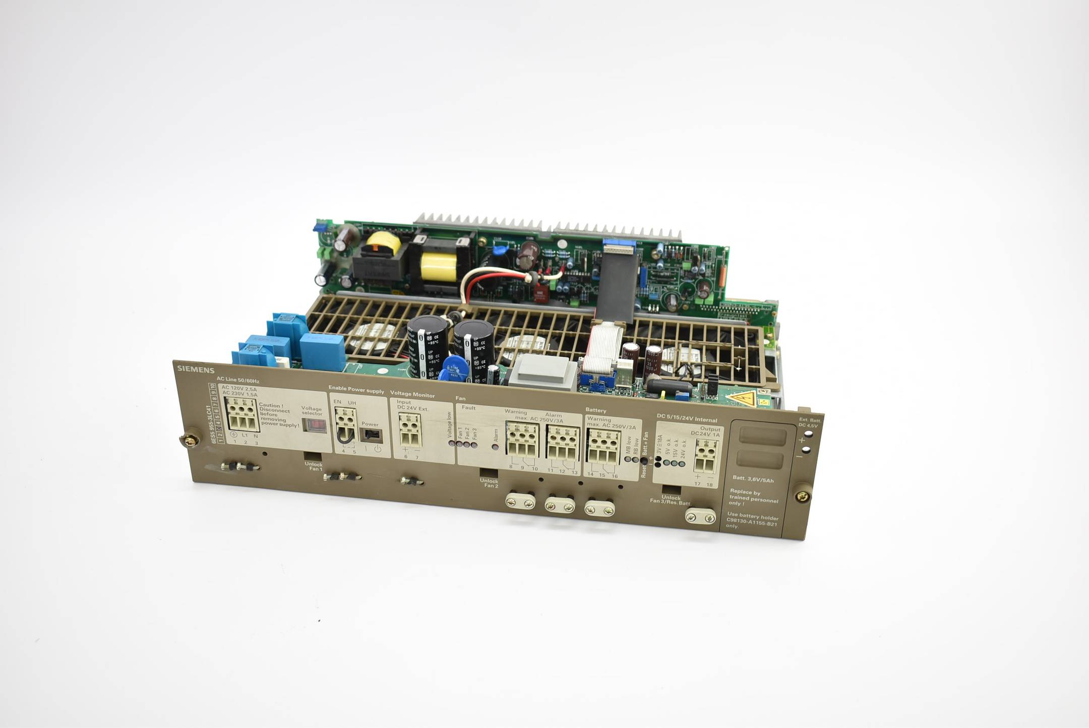 Siemens Simatic S5 Power Supply 6ES5955-3LC41 ( 6ES5 955-3LC41 ) E3