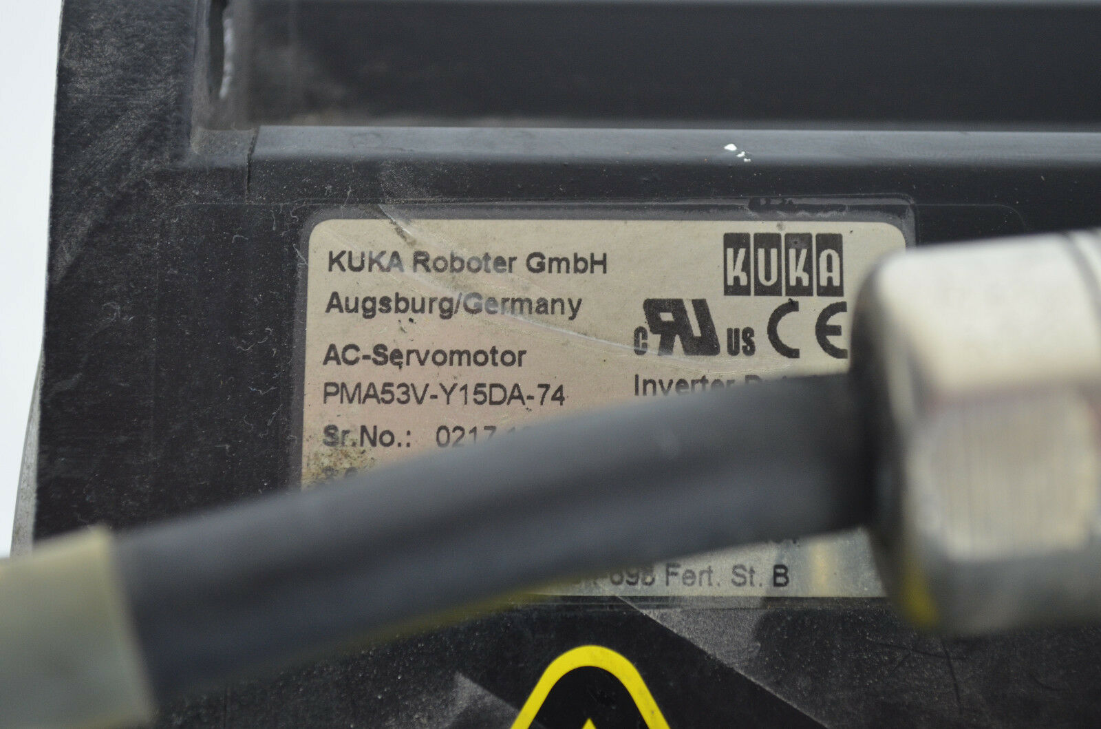 KUKA Roboter GmbH AC-Servomotor PMA53V-Y15DA-74