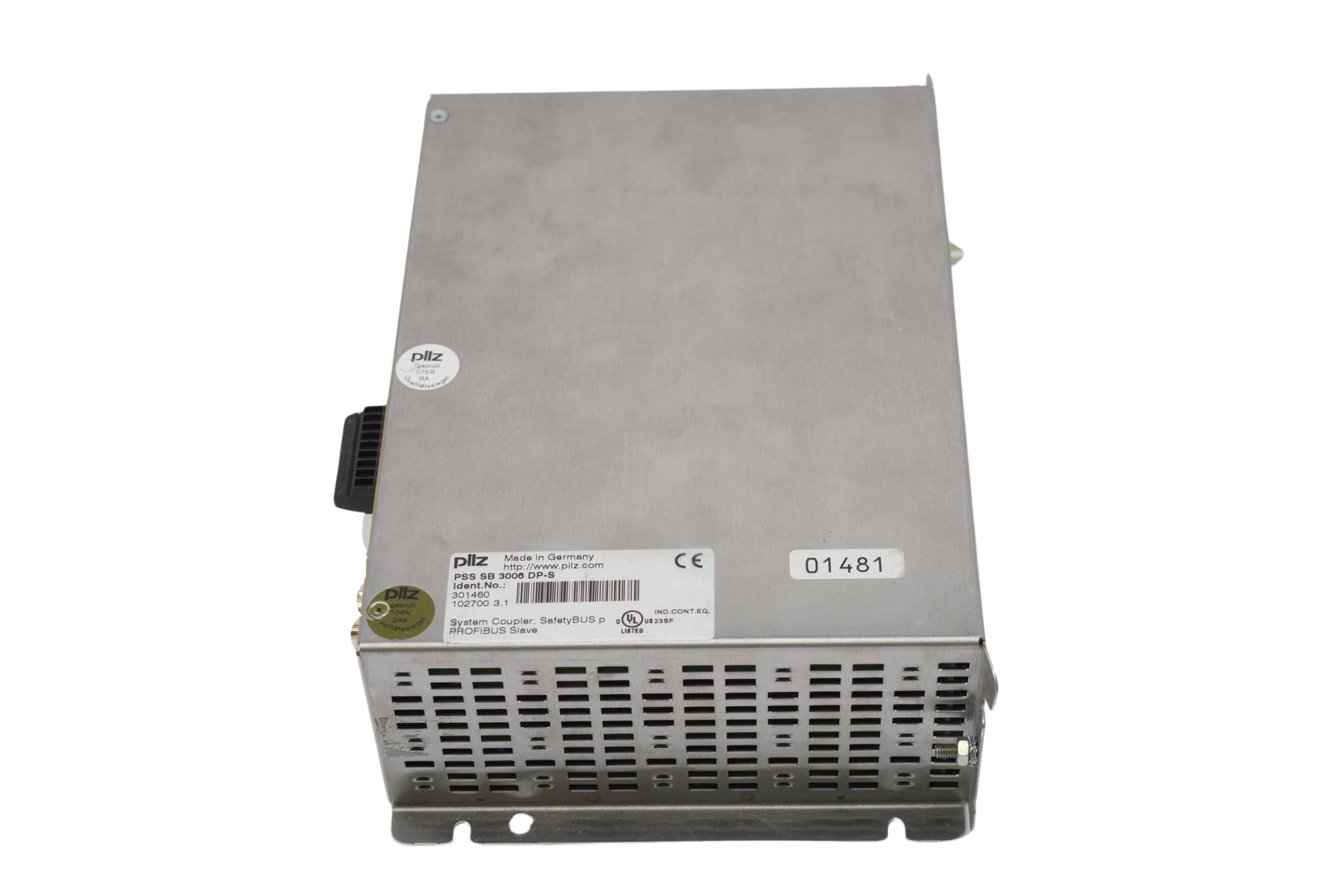 Pilz System Coupler SafetyBUS p Profibus Slave PSS SB 3006 DP-S ( 301460 ) Pilz System Coupler SafetyBUS p Profibus Slave PSS SB 3006 DP-S ( 301460 )