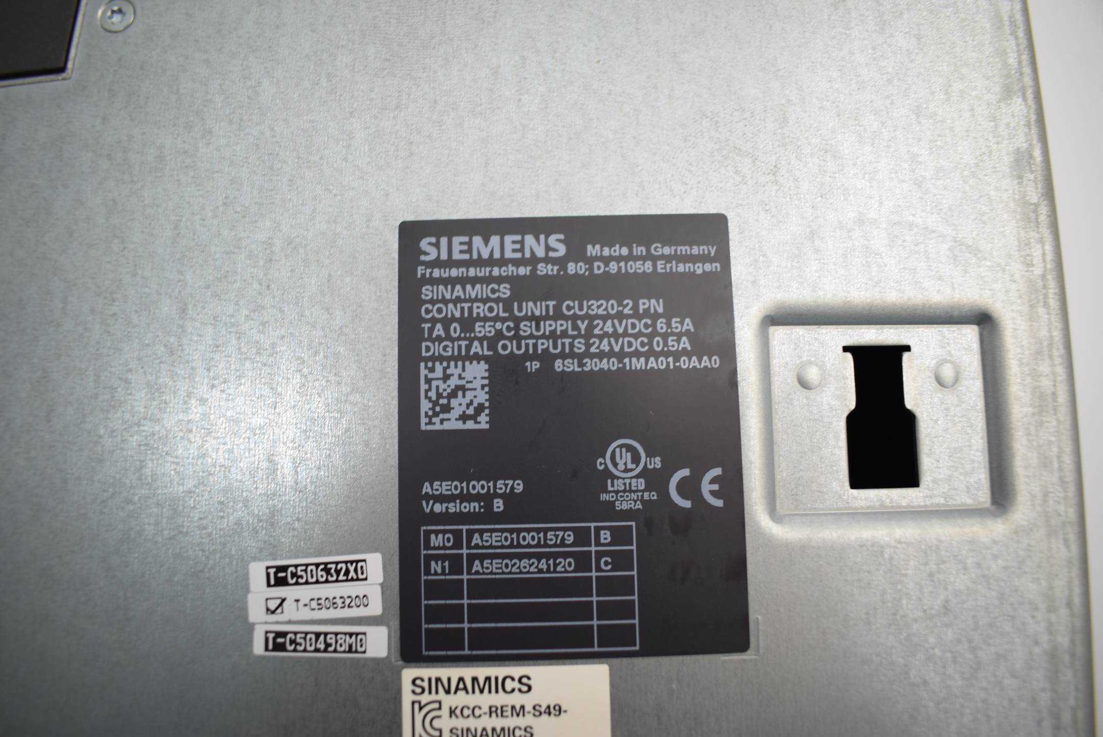 Siemens sinamics 6SL3040-1MA01-0AA0 ( 6SL3 040-1MA01-0AA0 ) E.F