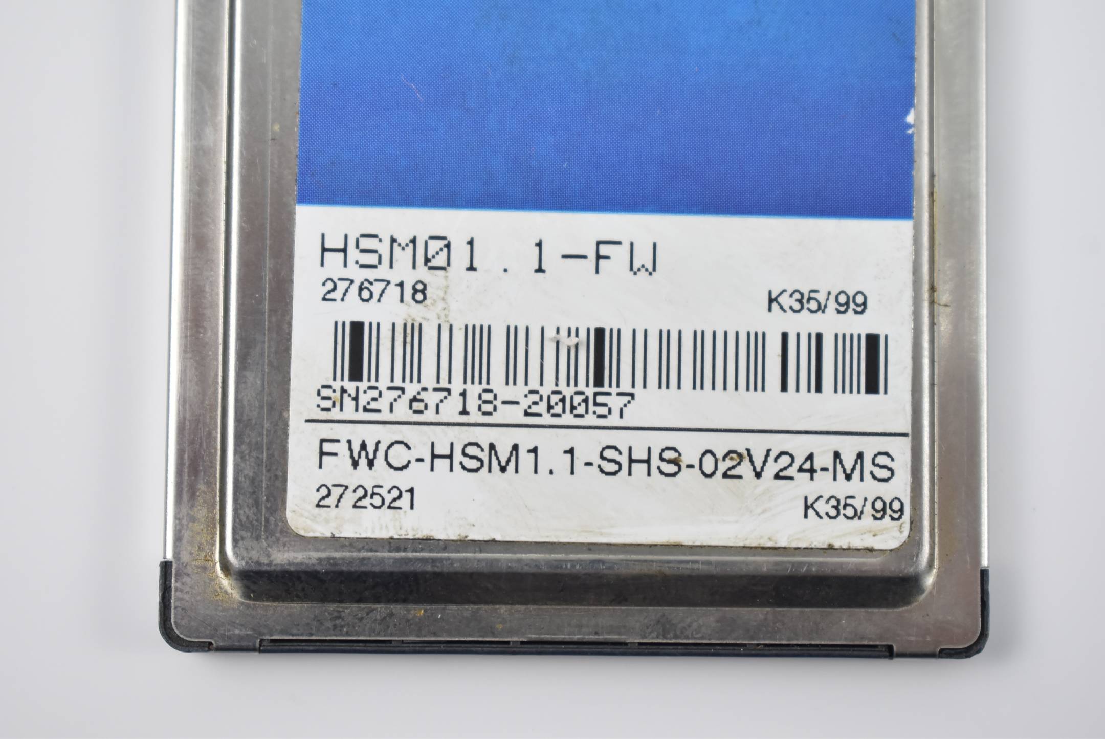Indramat Memory Card HSM01.1-FW ( FWC-HSM1.1-SHS-02V24-MS ) 272521