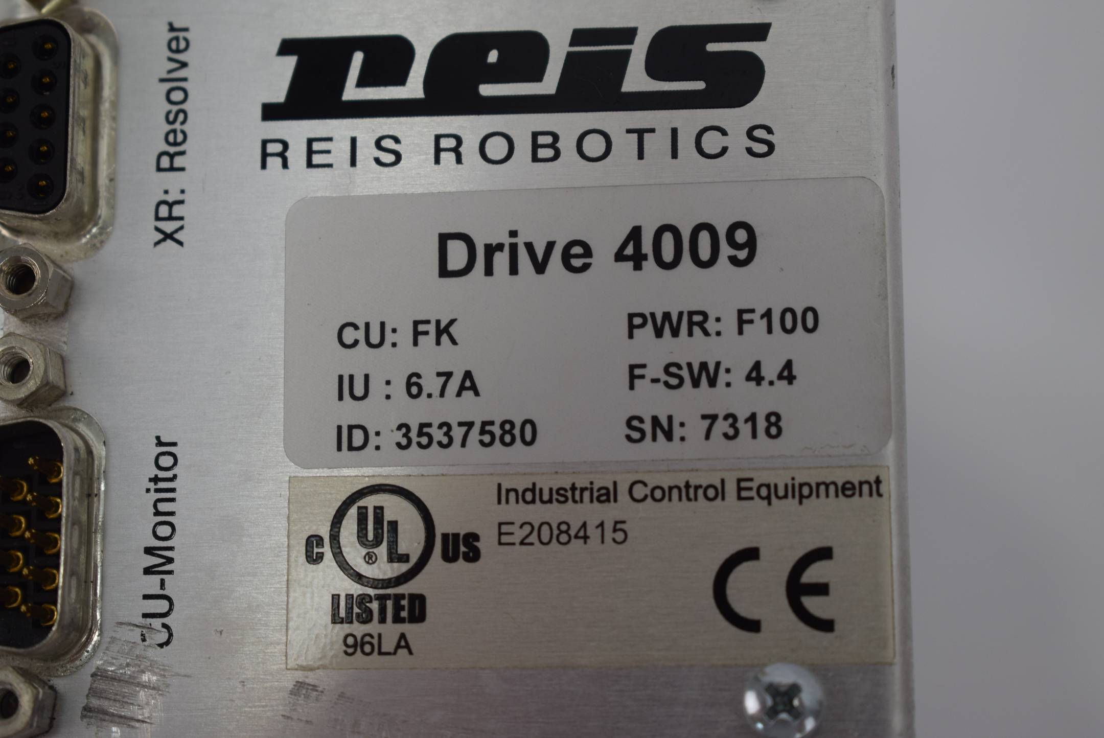 Reis Robotics Drive 4009 3537580