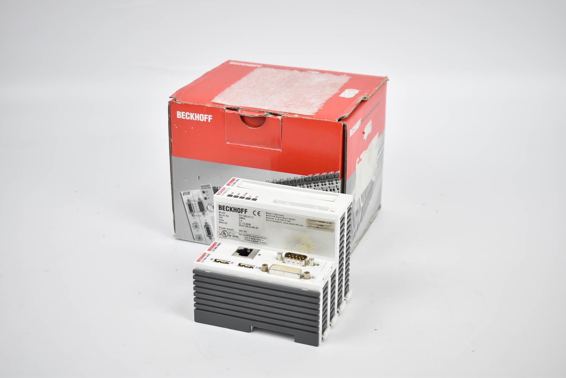 Beckhoff CX1000-0112 + CX1000-COOL + CX1000-N000 + CX1000-N001