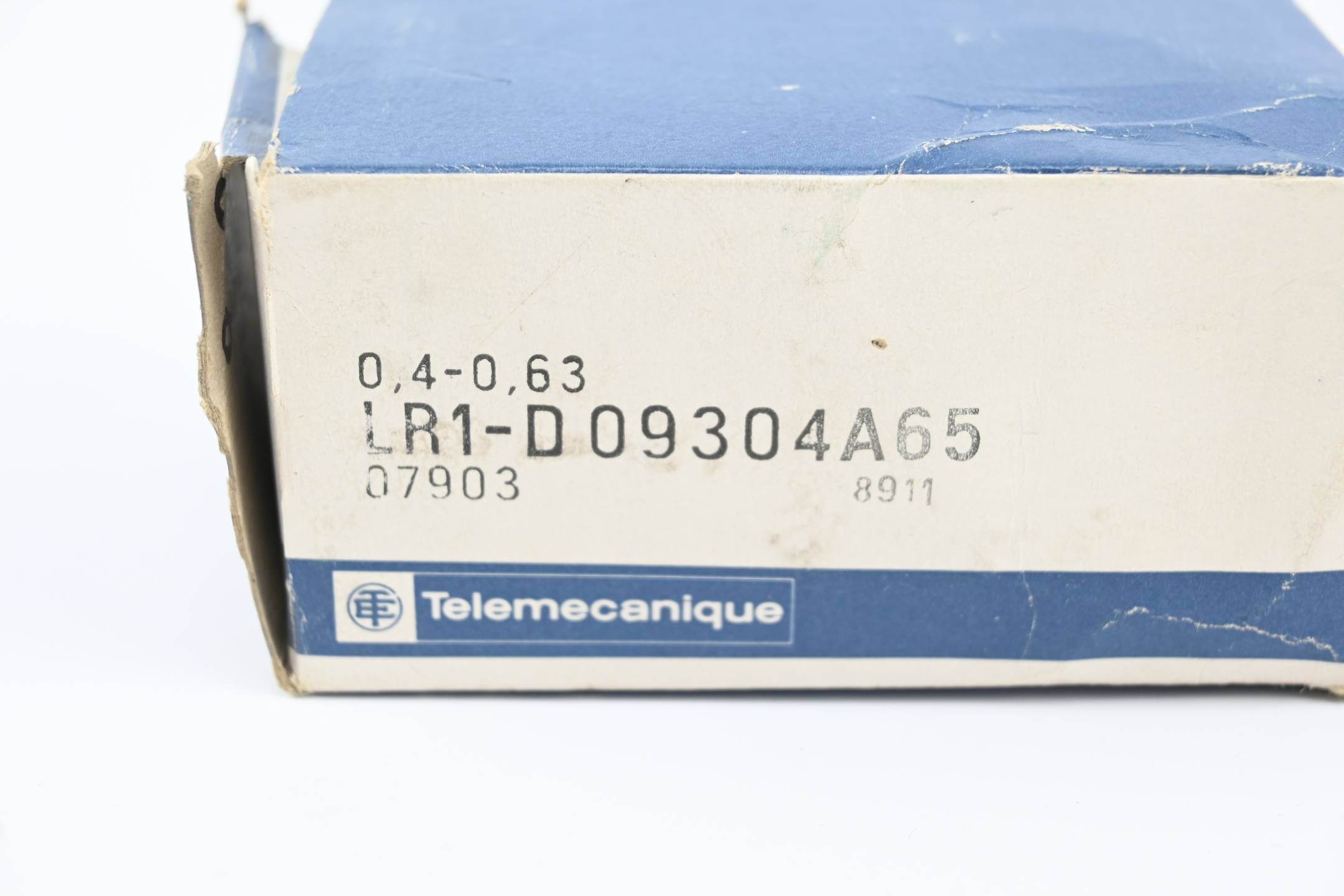 Telemecanique Überlastrelais LR1-D09304A65 ( 07903 ) 0,4-0,63A