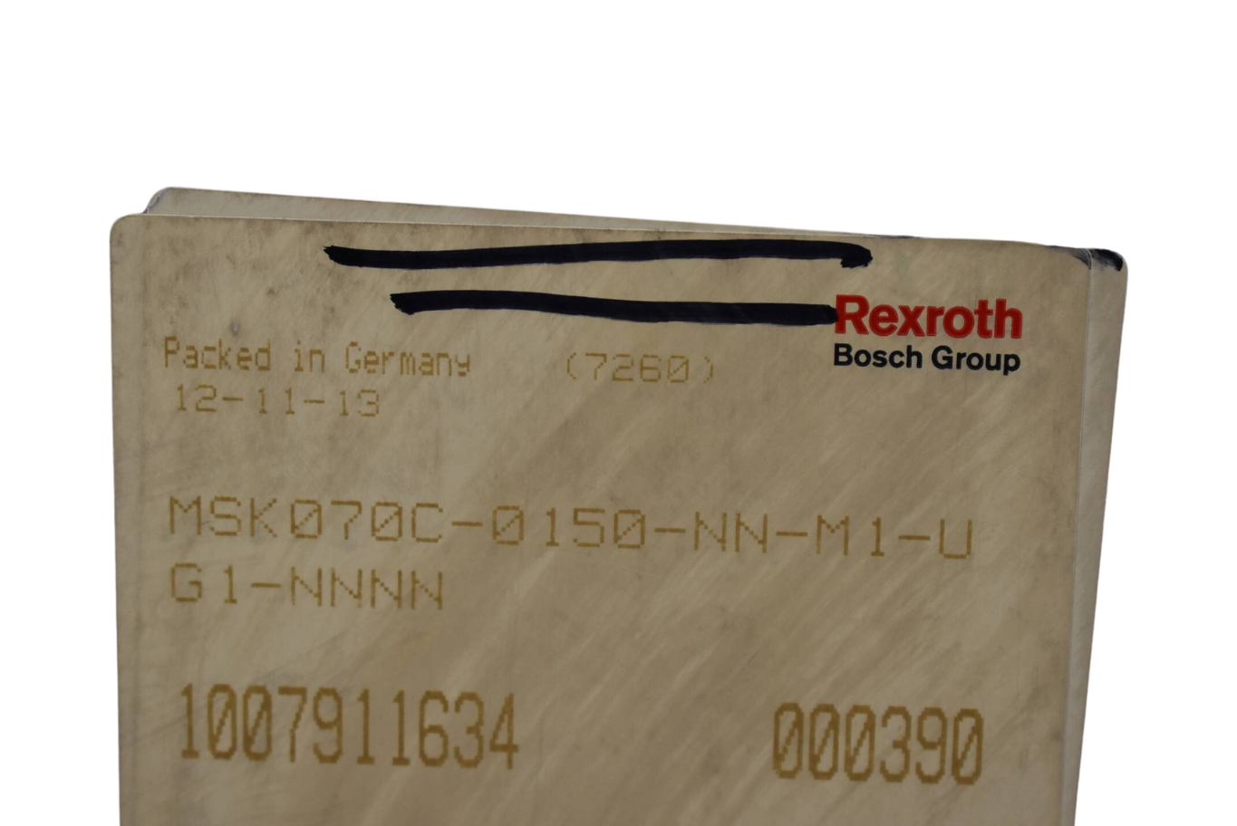REXROTH 3-PHASE SYNCHRONOUS PM-MOTOR MSK070C-0150-NN-M1-UG1-NNNN R911308016
