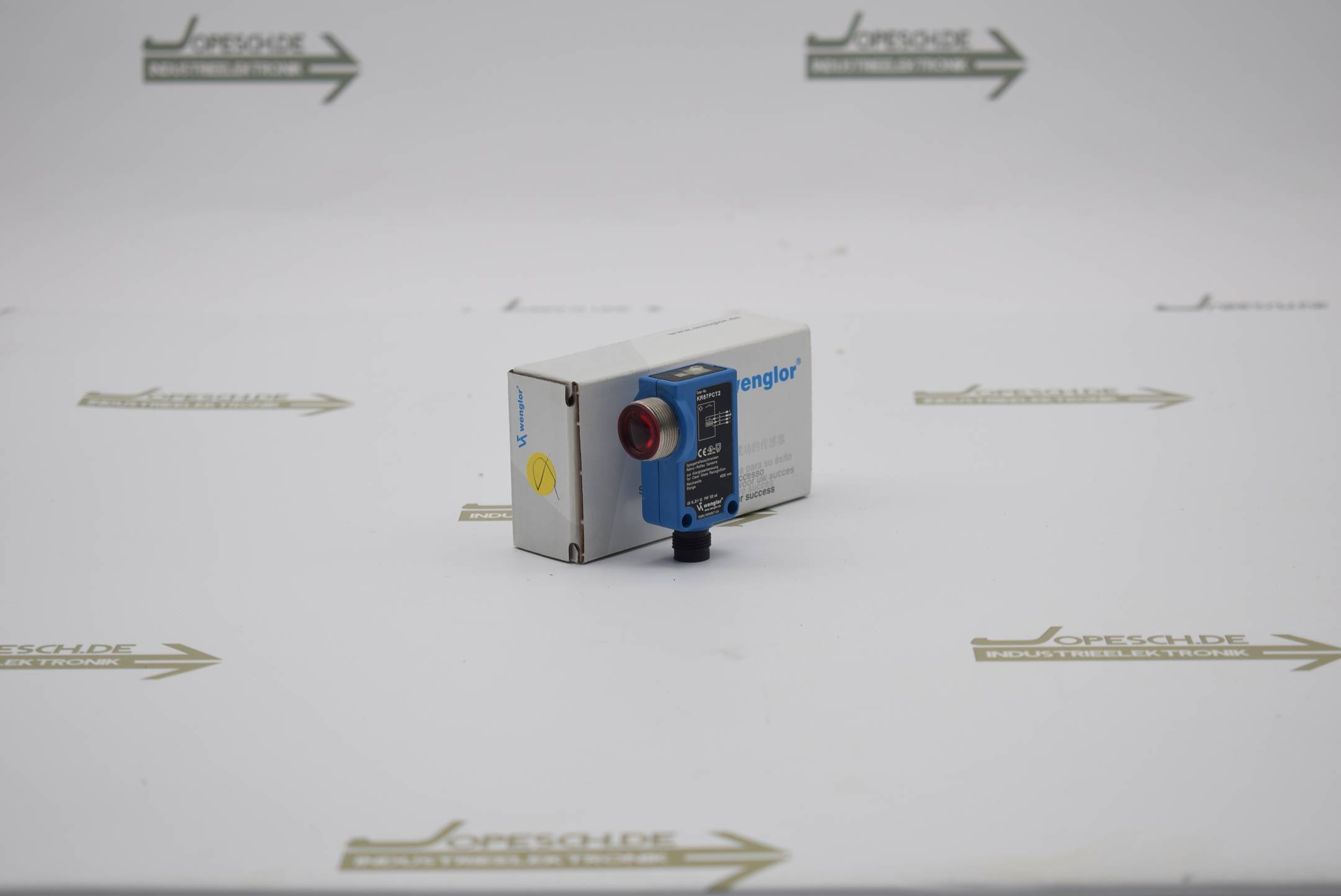 Wenglor Retro-Reflex Sensors optoelektronischer Sensor Spiegelreflex KR87PCT2