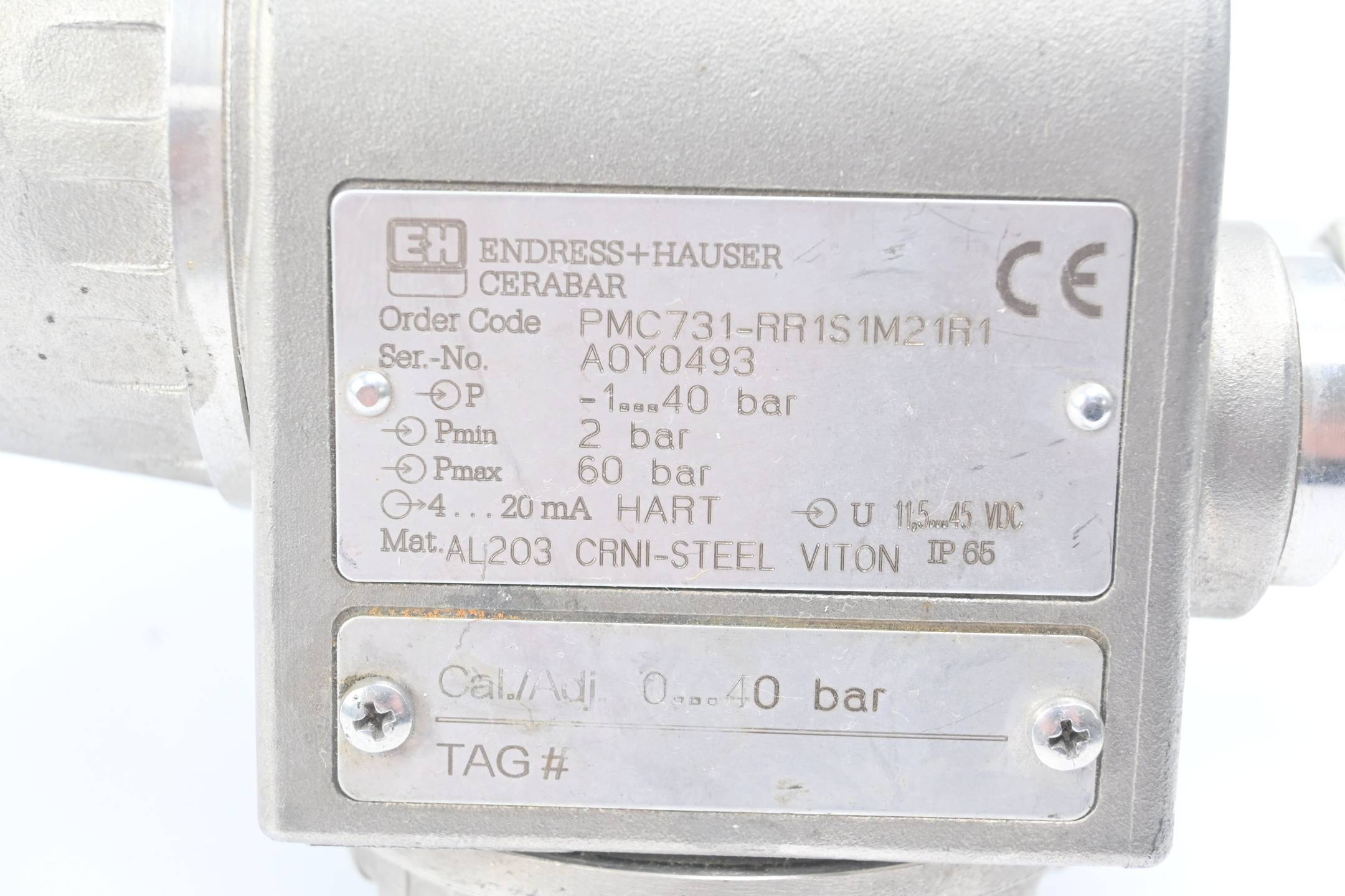 Endress + Hauser Cerabar Digitaler Druckmessumformer PMC731-RR1S1M21R1