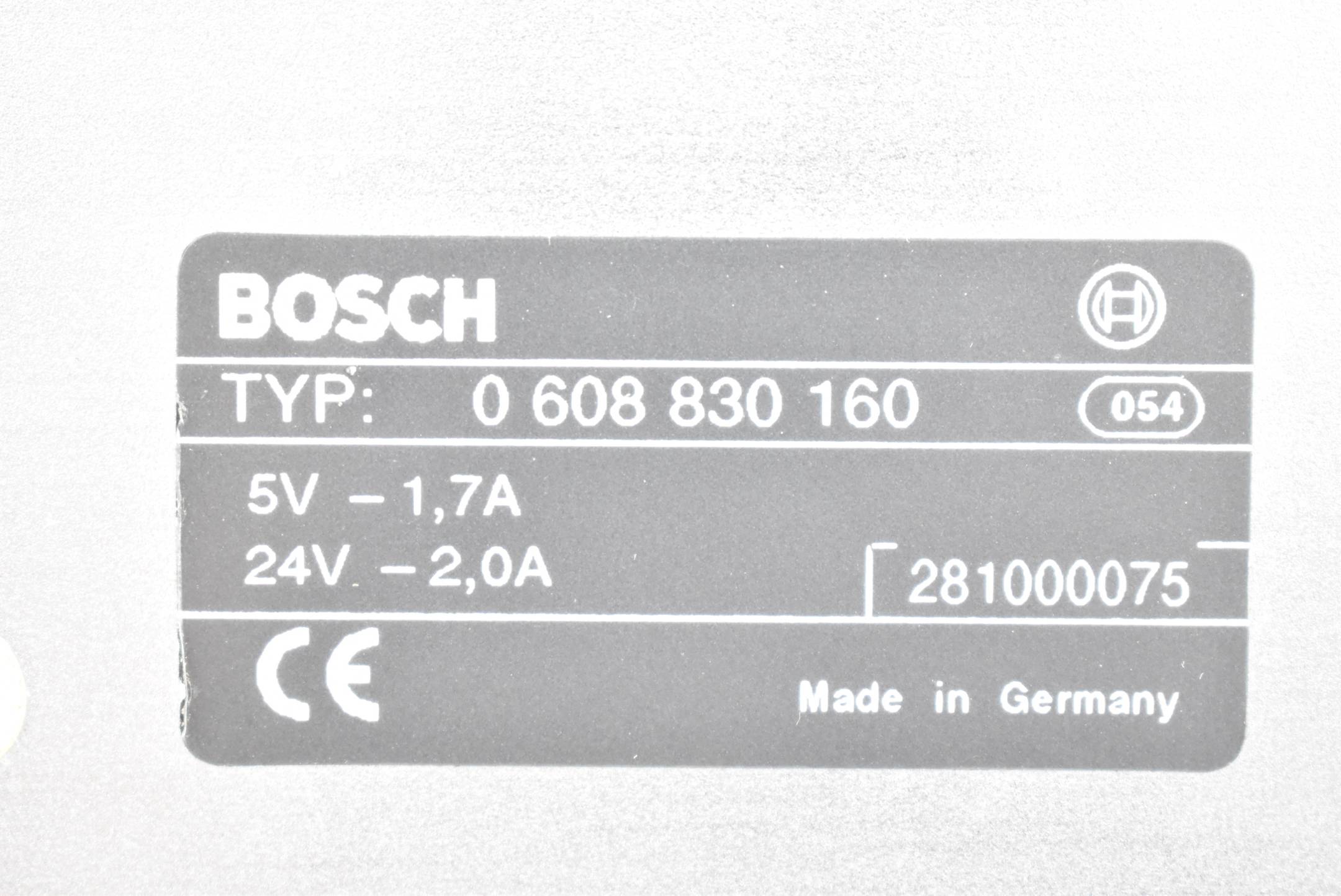 Bosch Controller SE301 Typ 0 608 830 160 ( 0608830160 ) 