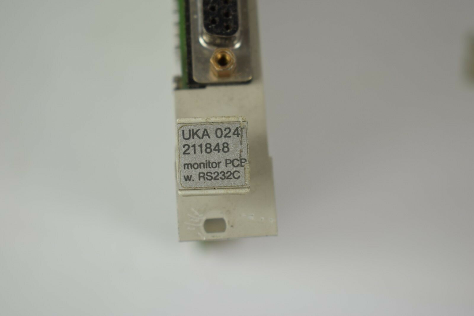 AEG Modicon UKA 024 6051-042.211848 monitor PCB w. RS232C