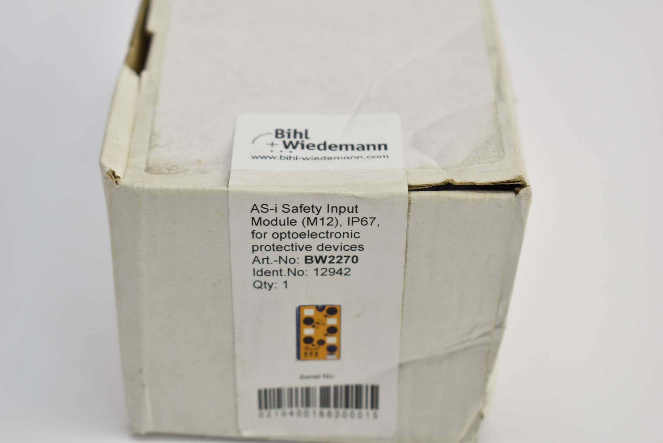 Bihl+Wiedemann ASi-Safety-Eingangsmodul BW2270 ( 12943 )
