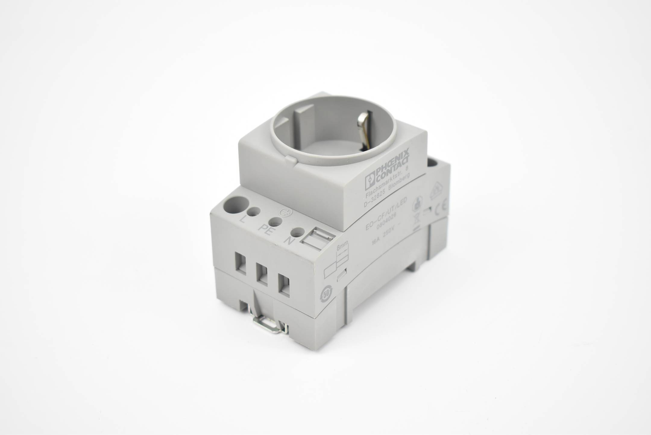 Phoenix Contact Steckdose mit Leuchtanzeige EO-CF/UT/LED ( 0804026 )